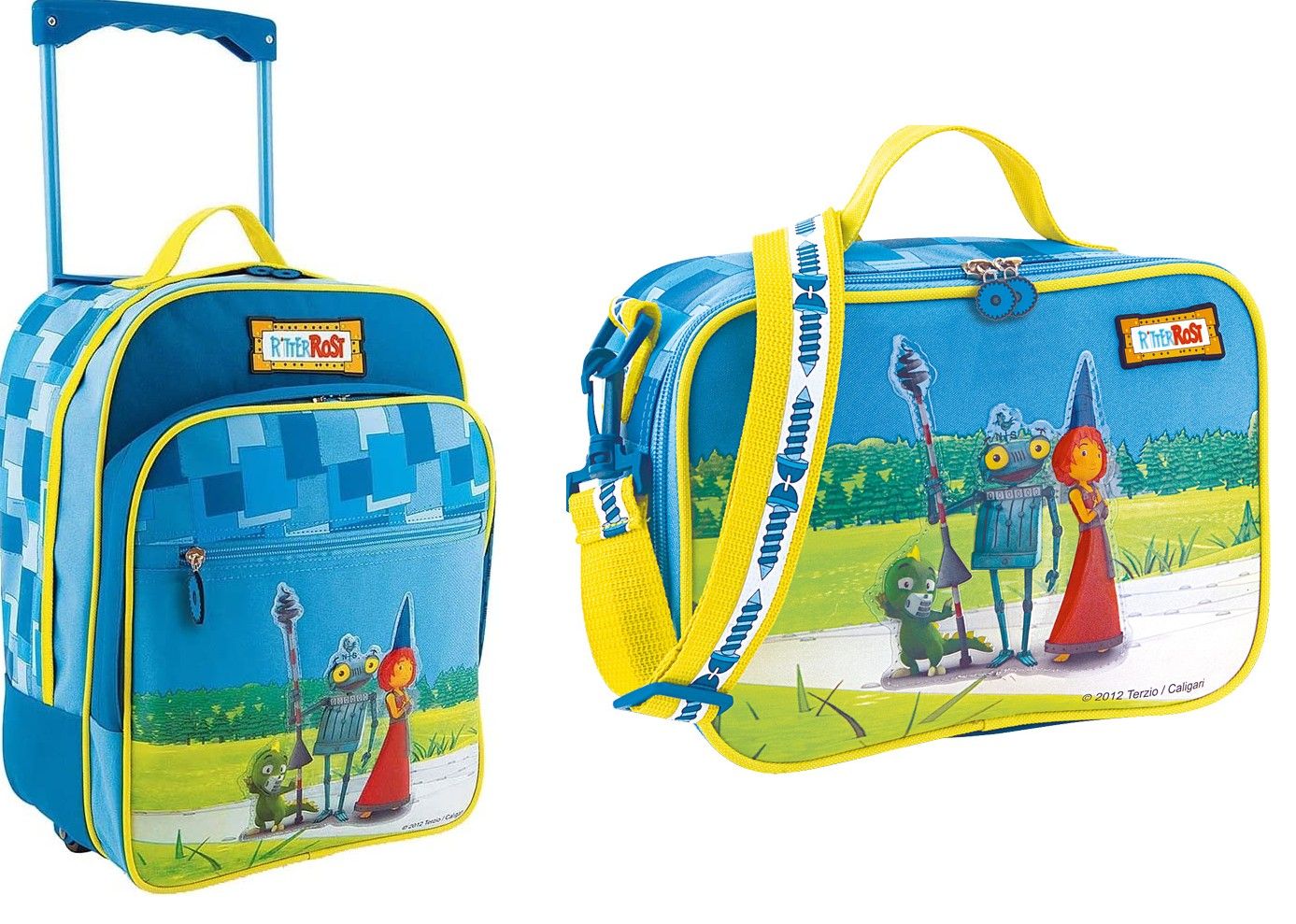 Kinder Reisetasche Ritter Rost In Blau – Robuste Sporttasche Für Kinder, Ideal Für Reisen & Freizeit