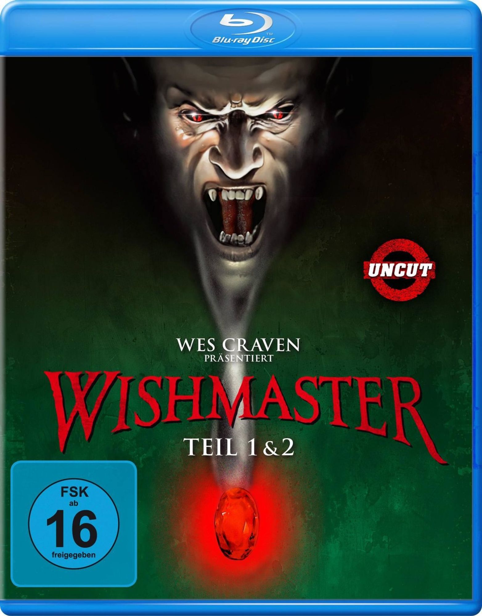 Wishmaster 1 & 2 (Uncut) [2 BRs] von Robert Kurtzman - Blu