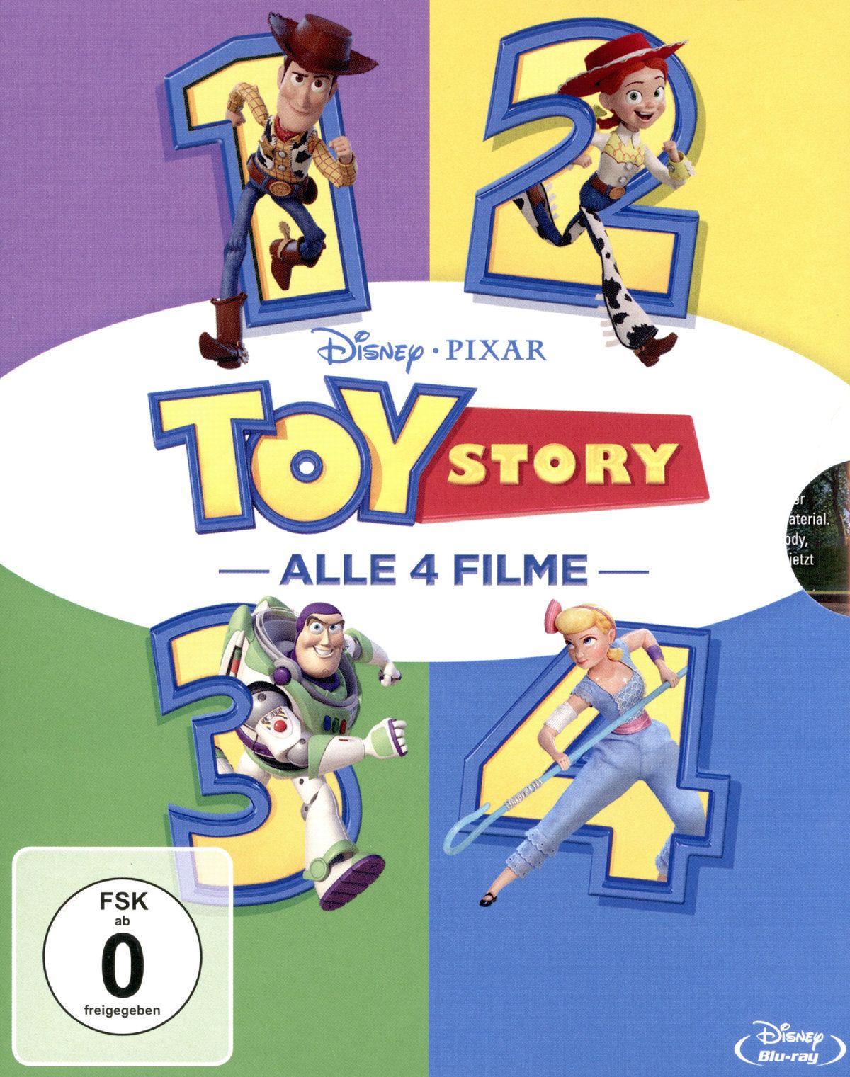 Toy Story 1-4 [4 BRs] als Blu-ray kaufen