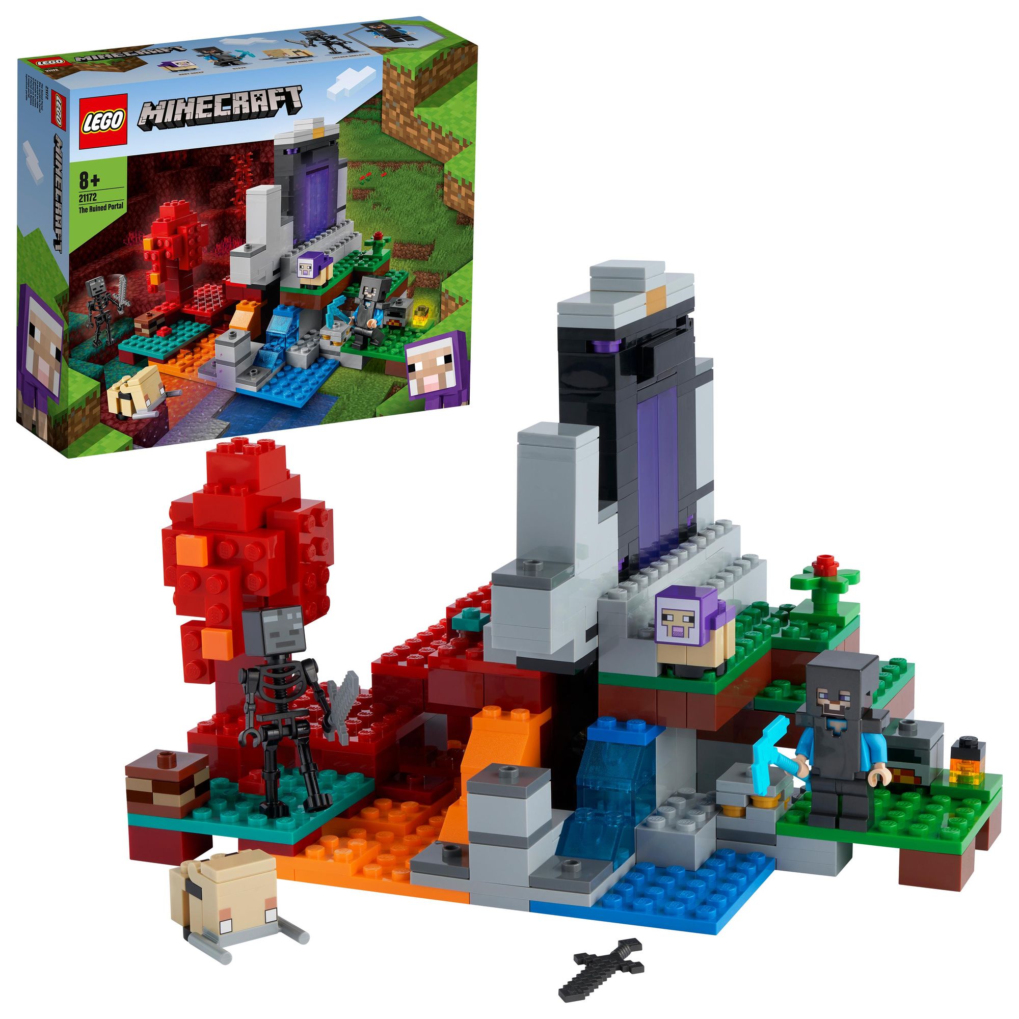 LEGO Minecraft 21172 Das zerstörte Portal Spielzeug ab 8 Jahre' kaufen -  Spielwaren