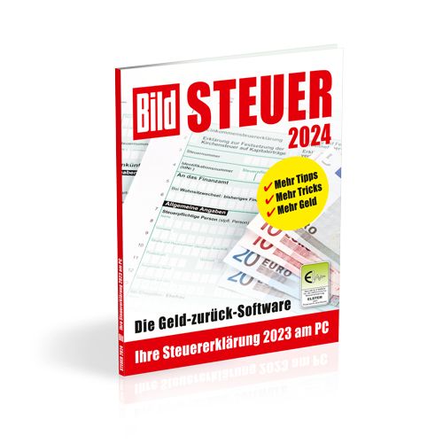 Bild Steuer 2024 (für Steuerjahr 2023) - Die Geld-zurück-Software (CIAB ...