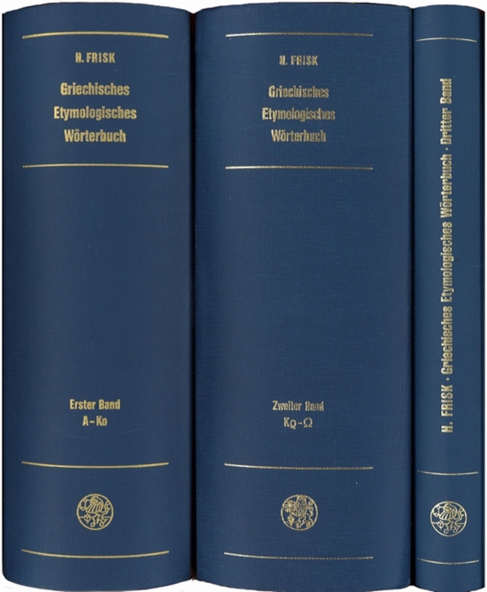 'Griechisches Etymologisches Wörterbuch' von 'Hjalmar Frisk' - Buch -  '978-3-8253-0653-3'