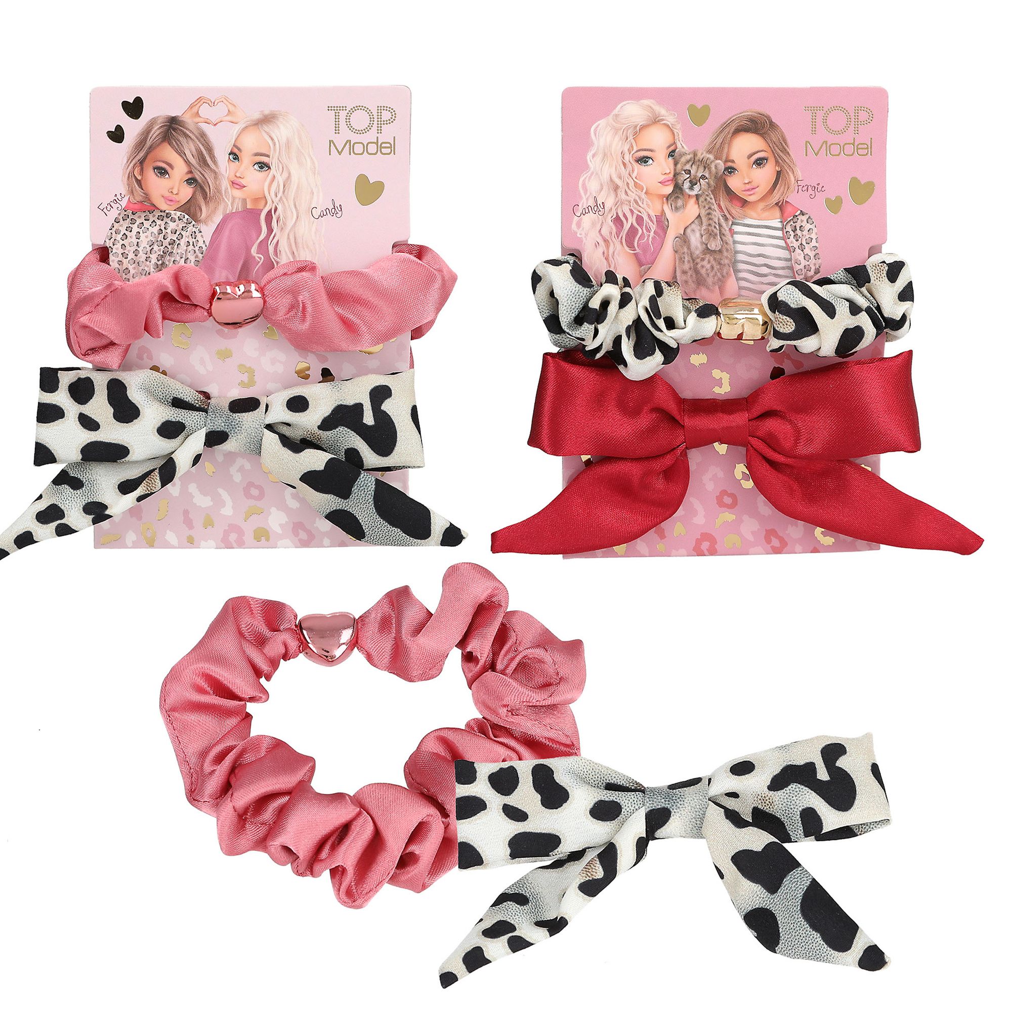 2 Rote Gingham-Haarspangen Mit Schleife – Perfekt Für Schulstart & Sommerkleider
