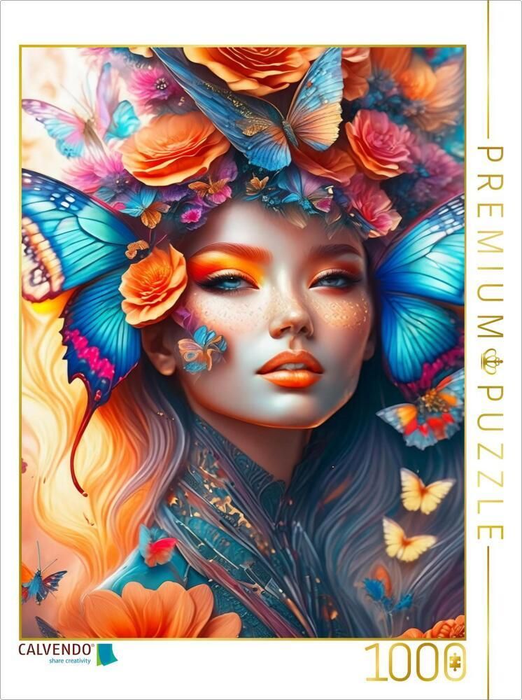 CALVENDO Puzzle 'Mit Mosaiken Verzierte Brunnen In FES' – 1000 Teile, 64x48 Cm, Premium-Qualität