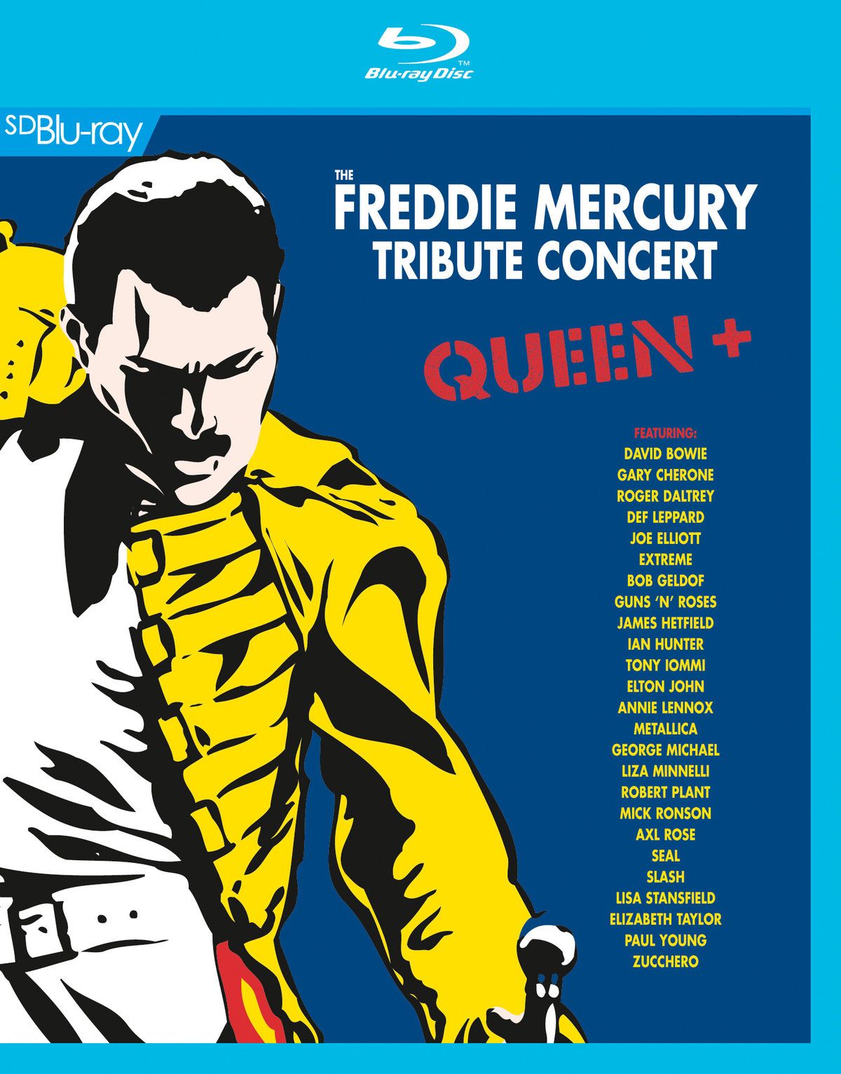 The Freddie Mercury Tribute Concert Bluray Von Queen Auf Blu Ray Musik