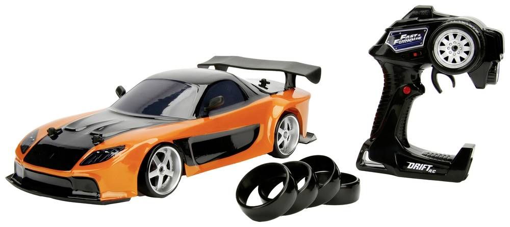 JADA TOYS 253209001 Fast & Furious RC Drift Mazda RX-7 1:10 RC 