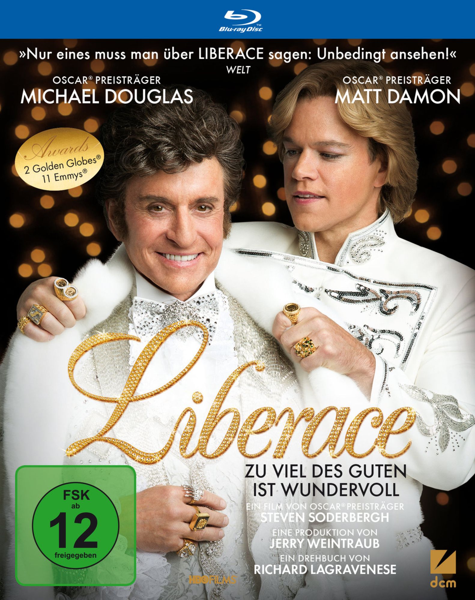 'Liberace Zu viel des Guten ist wundervoll' von 'Steven Sonderbergh' 'Bluray' 'Liberace Zu viel des Guten ist wundervoll' von 'Steven Sonderbergh' 'Bluray'