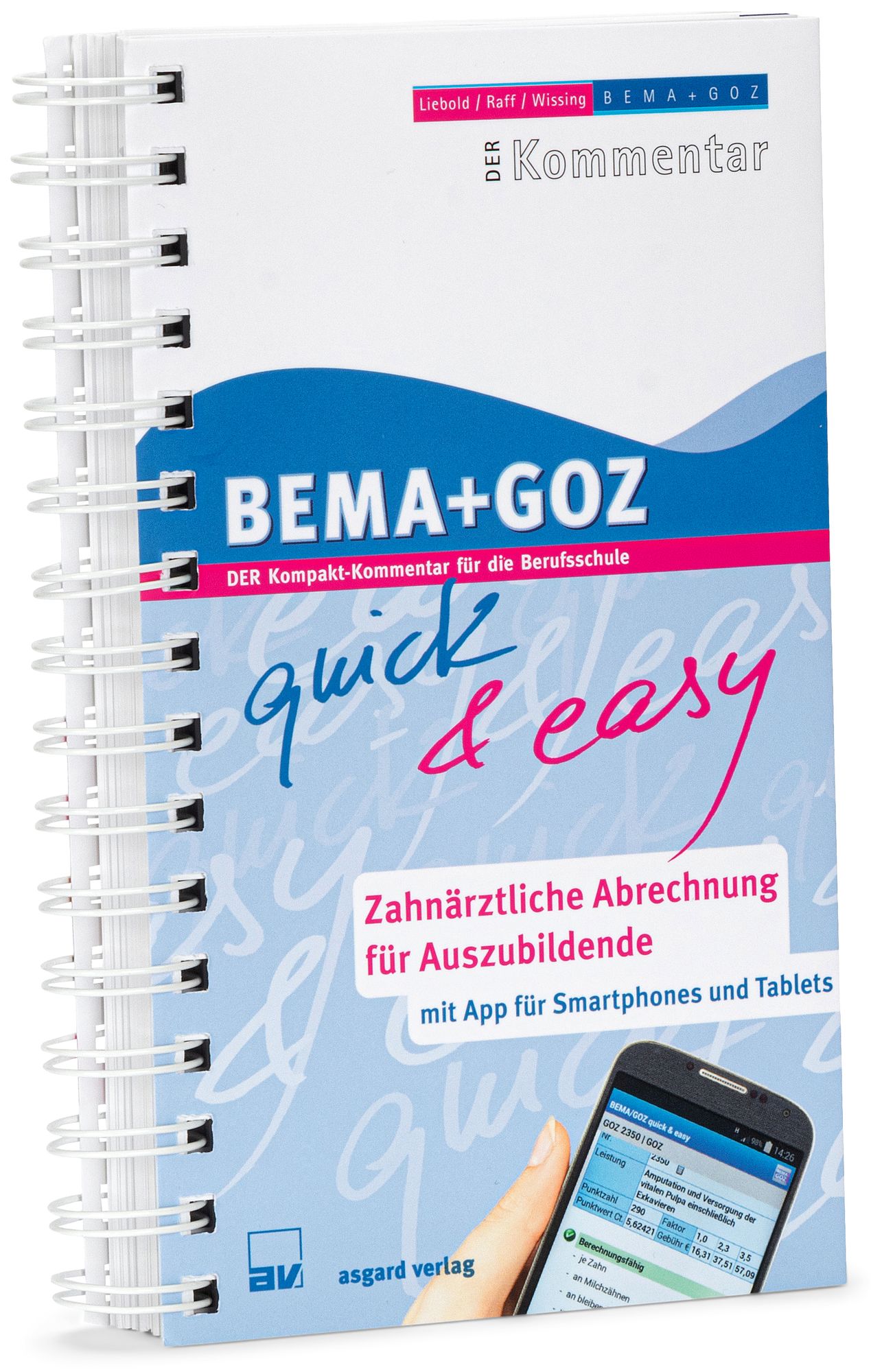 Bema goz quick easy zahn rztliche abrechnung f r auszubildende