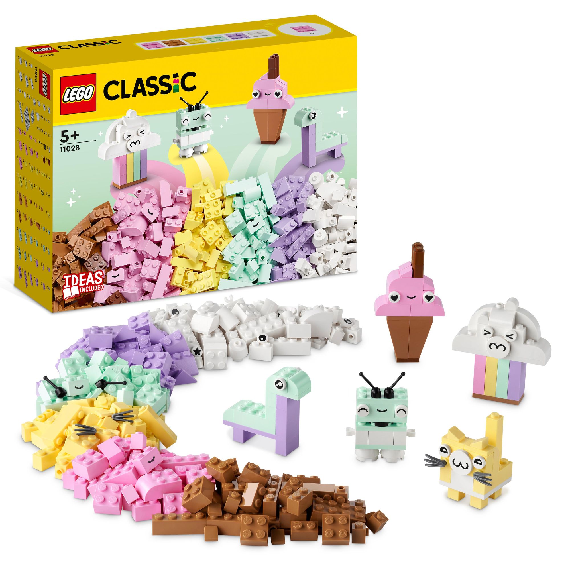 LEGO Classic 11028 Pastell Kreativ-Bauset, Bausteine für Kinder ab 5+\'  kaufen - Spielwaren | Konstruktionsspielzeug