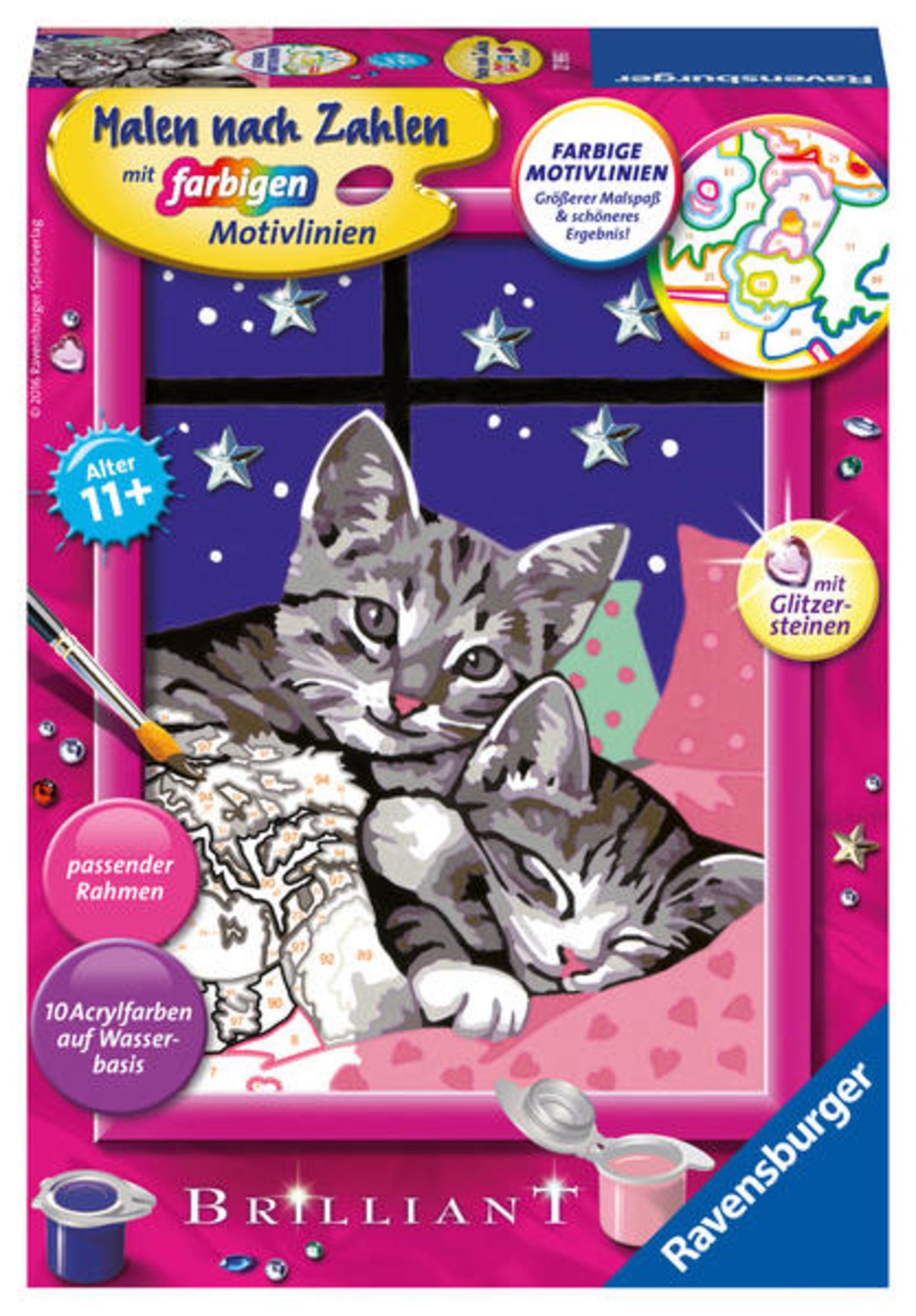 kaufen Ravensburger Malen Spielwaren - Zahlen, nach Schlafende Katzen\'
