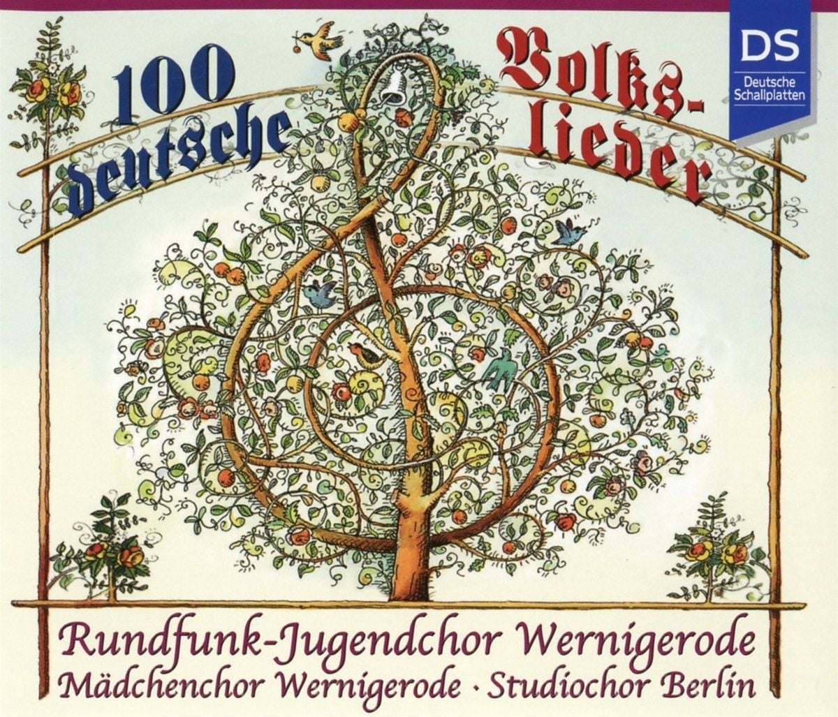 100 Deutsche Volkslieder von Rundfunk-Jugendchor Wernigerode (CD