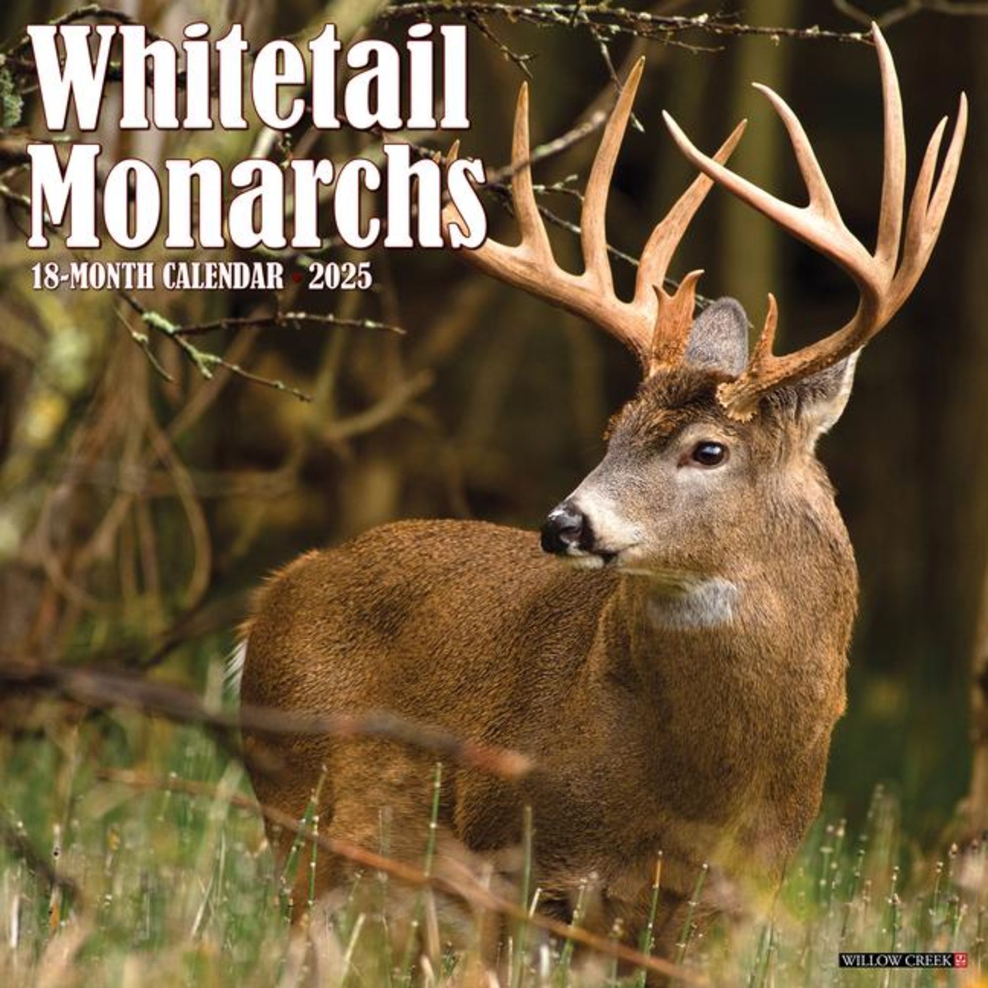 'Whitetail Monarchs 2025 12 X 12 Wall Calendar' 'Tierkalender'