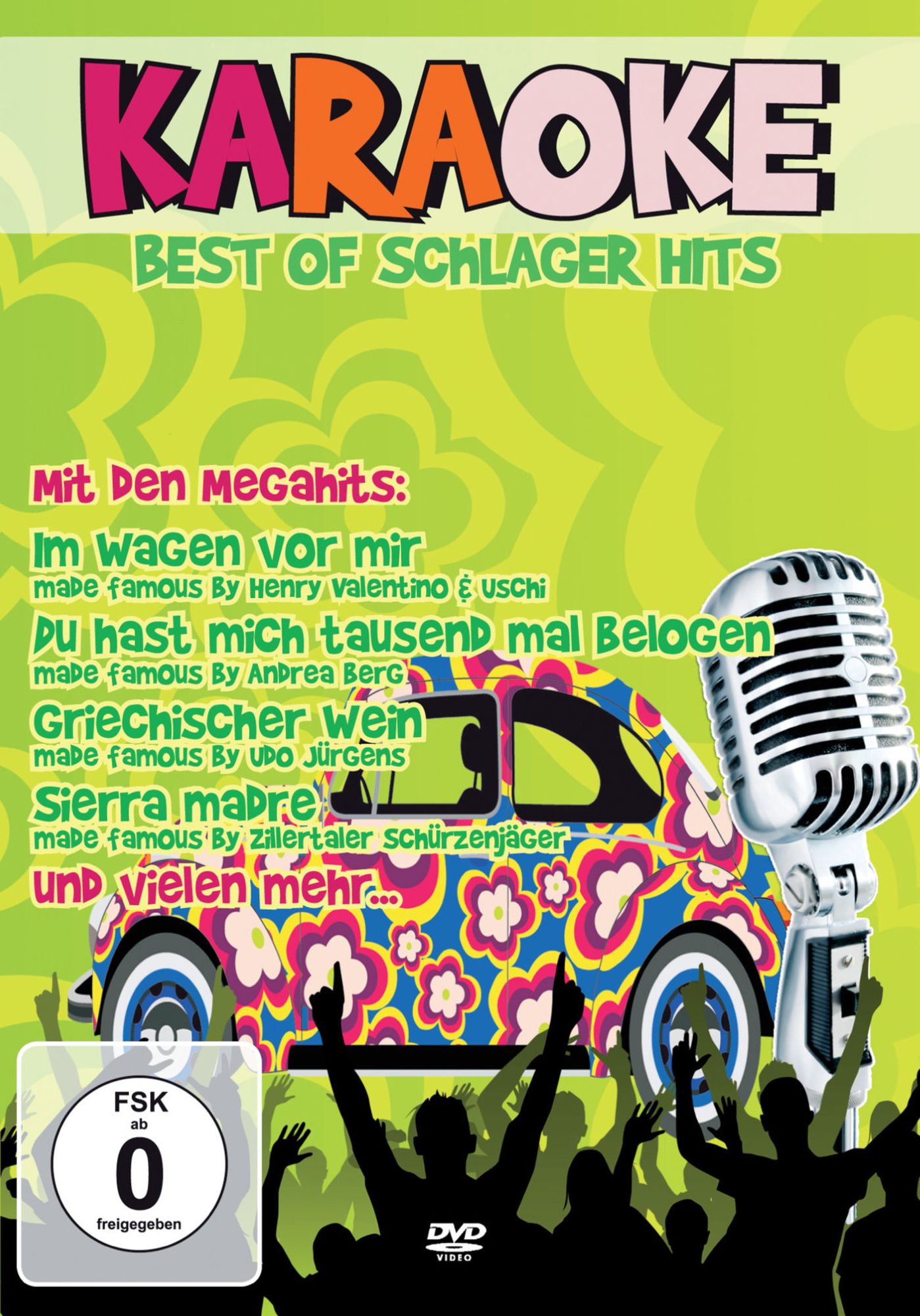 その他 Karaoke: Deutsche Kultschlager 1 [DVD] [Import] wwzq1cm The Singing Machine Karaoke With 1 Microphone & 8 Karaoke
