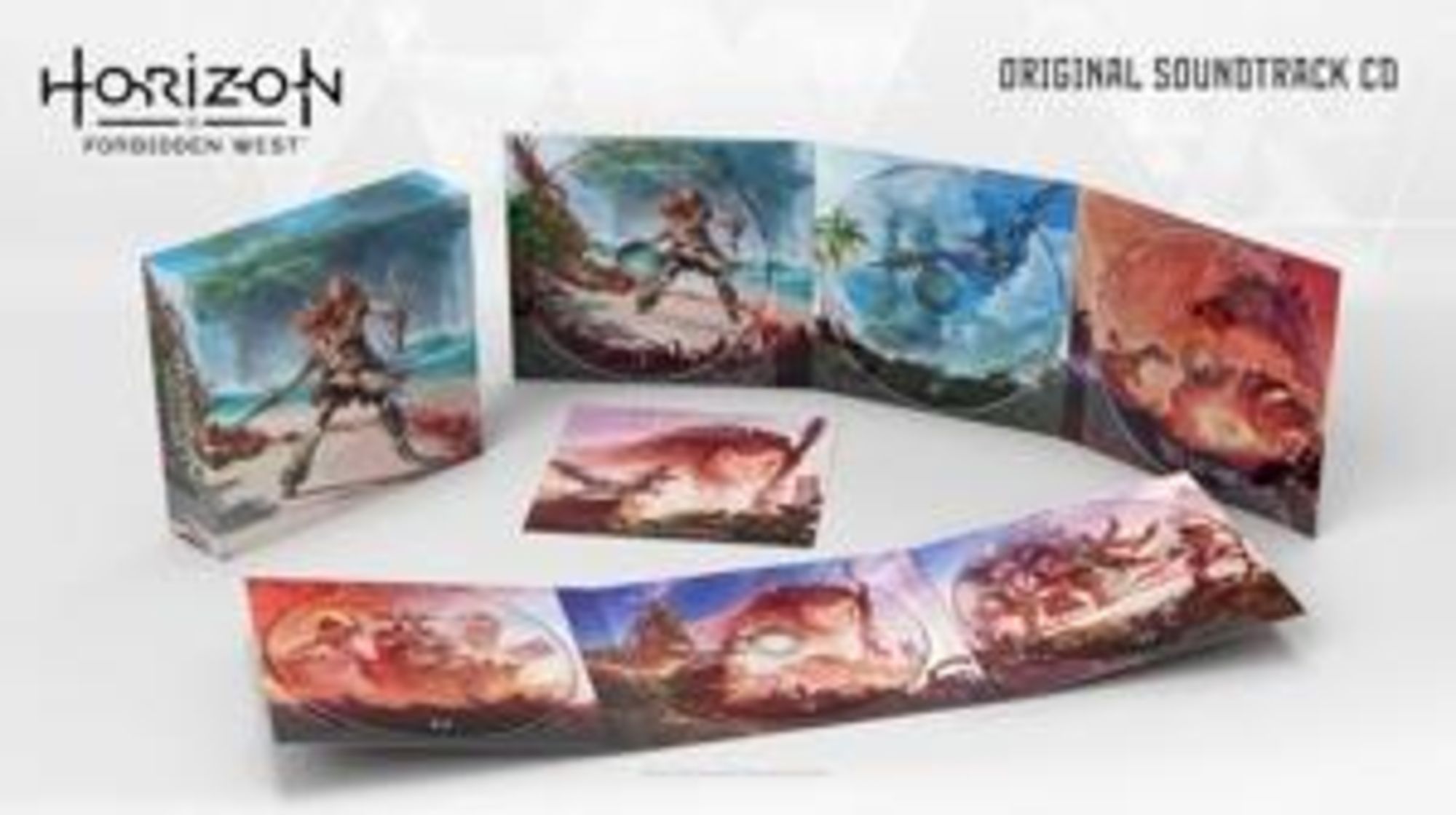 Horizon Forbidden West 6 CD Original Soundtrack Game Music outlet Box Set Figure Aloy