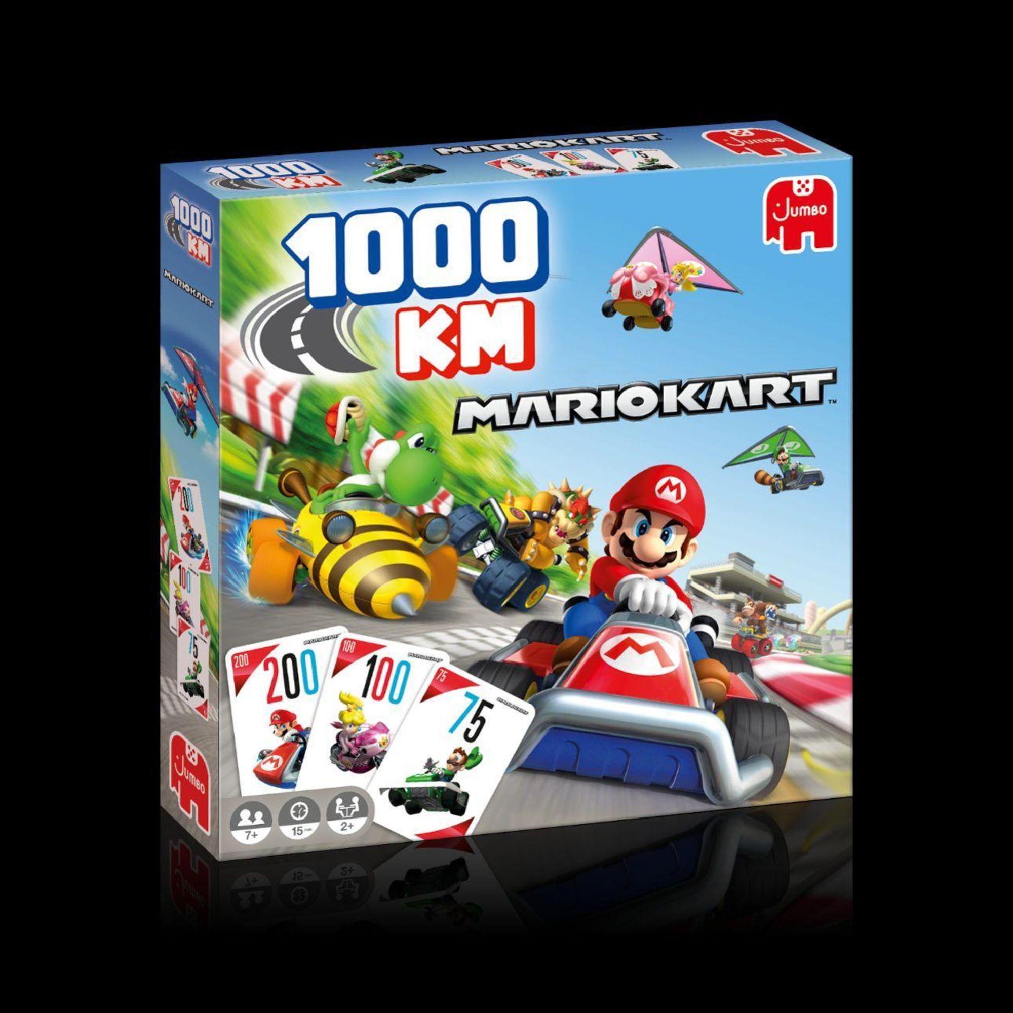 Jumbo - Jogo de tabuleiro 1000 KM Mario Kart - Sítio do Bebé