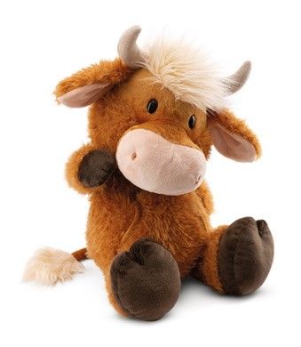 NICI 61119 - Farm Friends, Hochlandrind McMooray, Plüsch, sitzend  