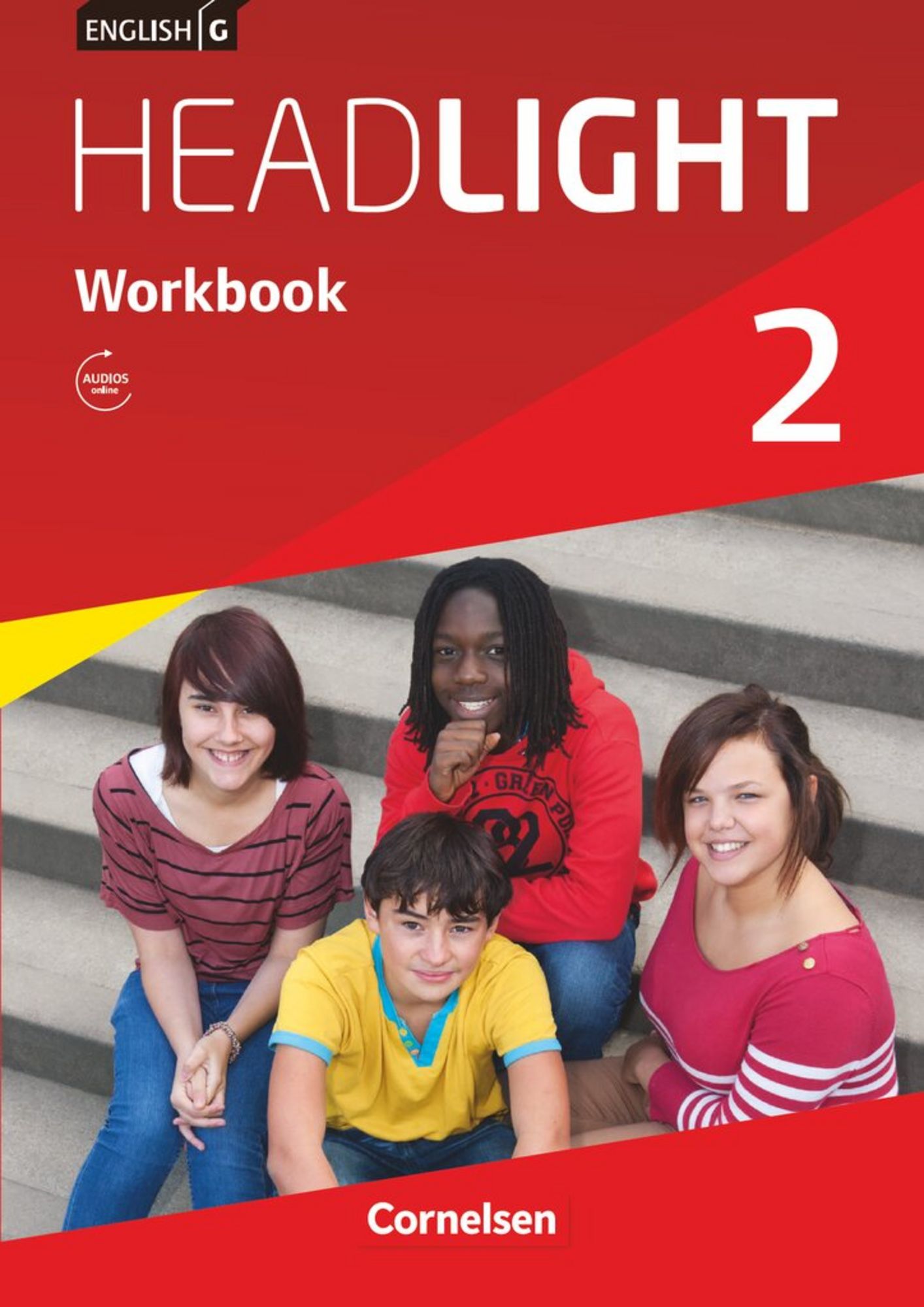 English G Headlight 2: 6. Schuljahr. Workbook mit Audios