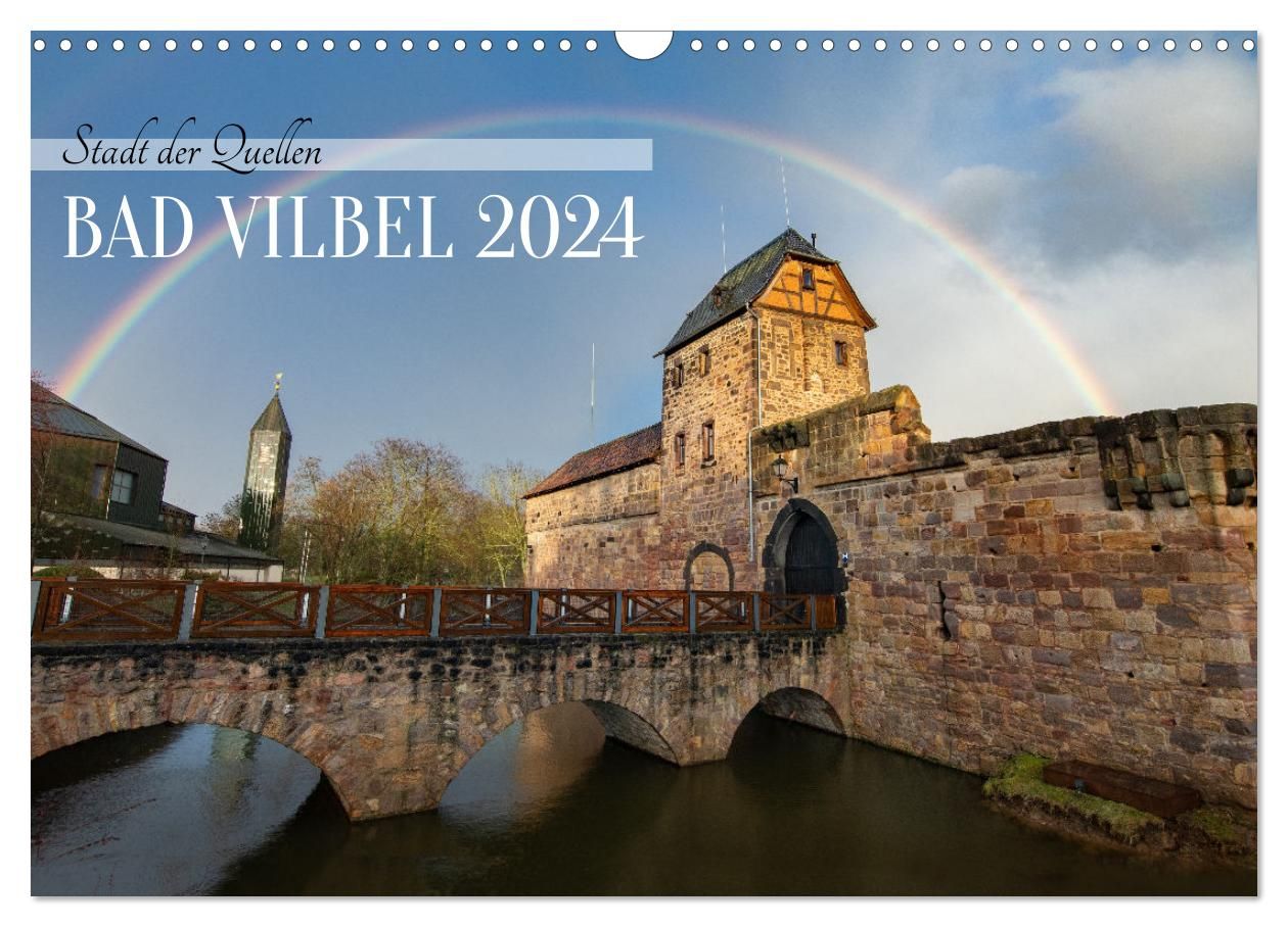 'In und um BAD VILBEL (Wandkalender 2024 DIN A3 quer),