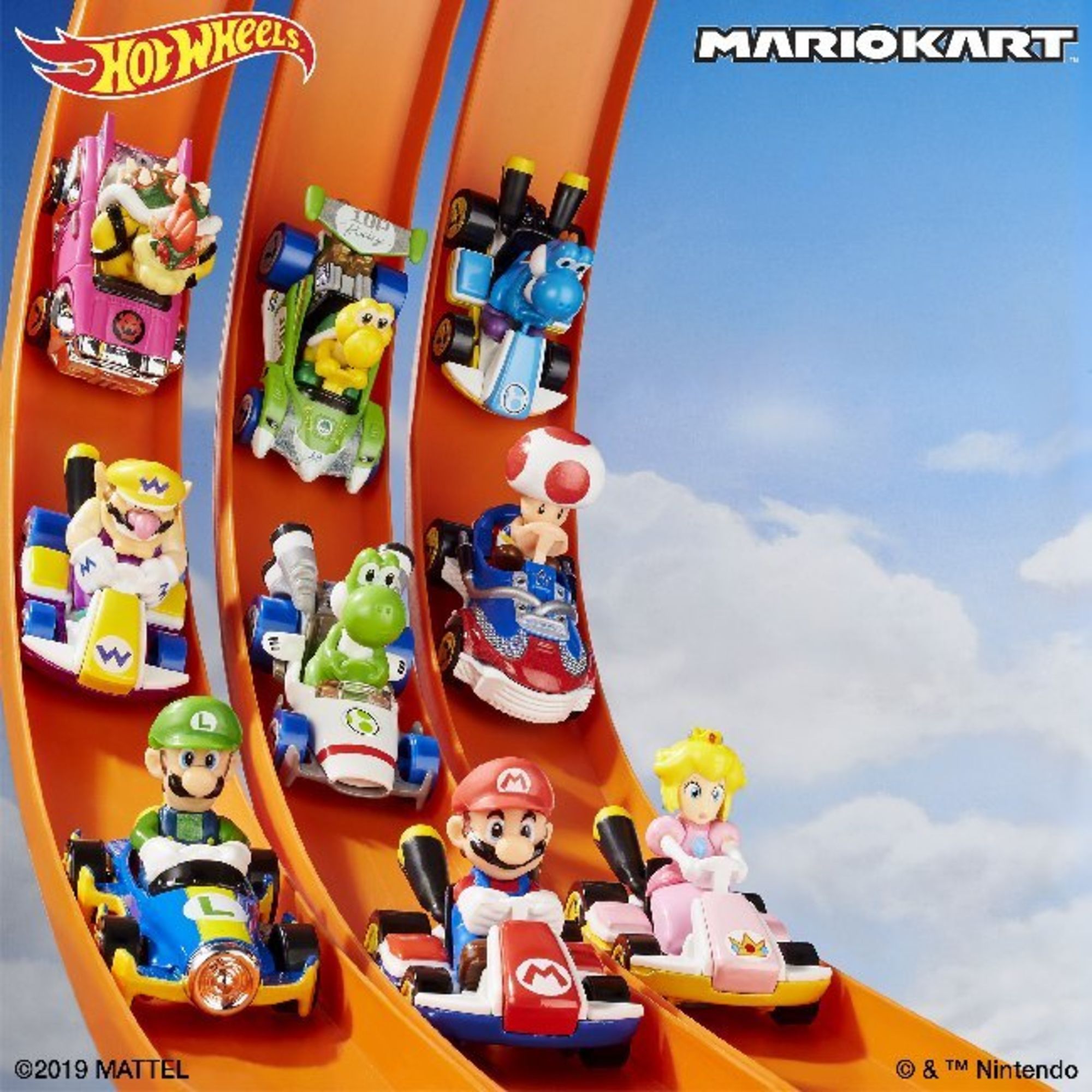 Replica Spielwaren Sortiment\' - kaufen Wheels Mario Hot Die-Cast Kart 1:64