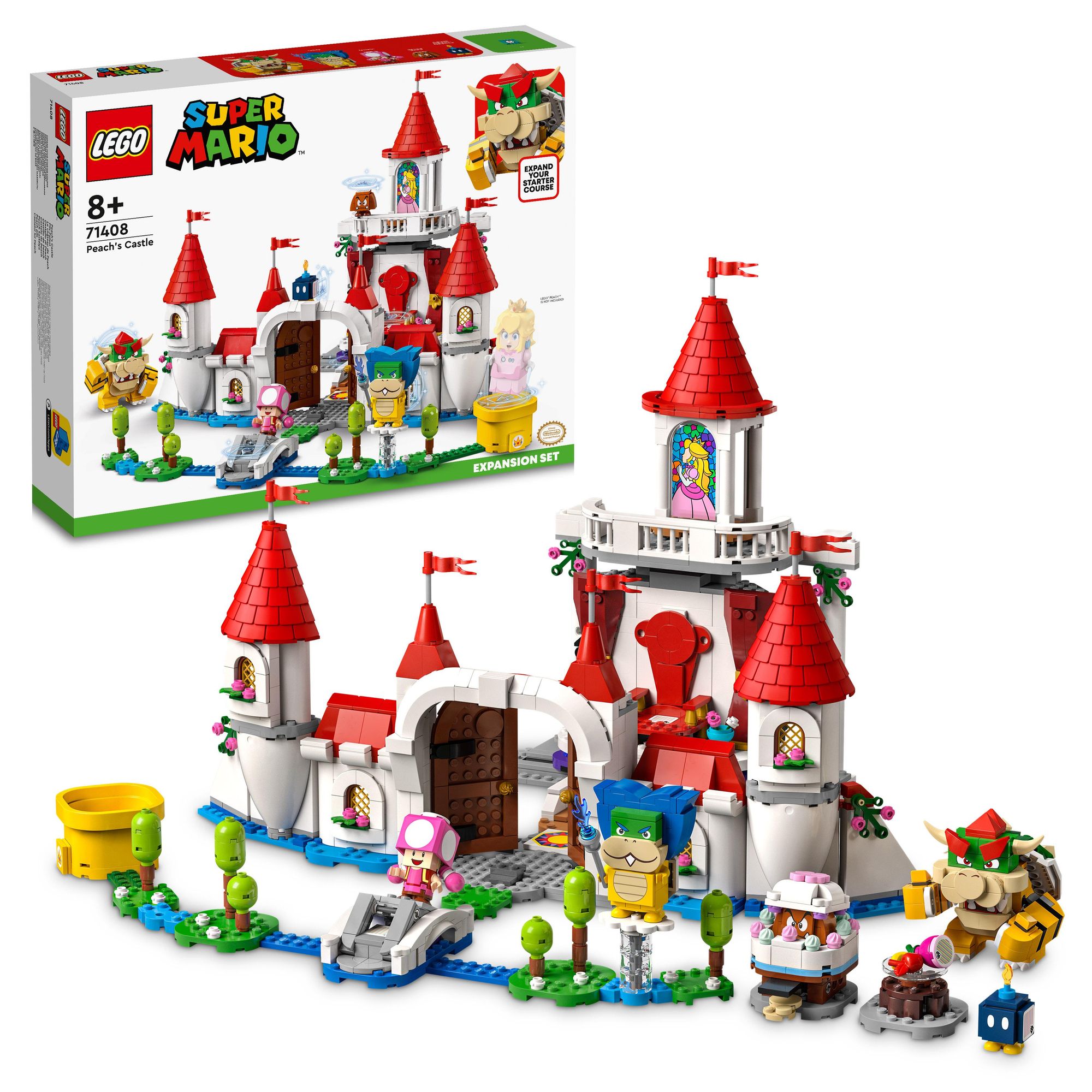 LEGO Super Mario 71408 Pilz-Palast – Erweiterungsset, baubares Spielzeug'  kaufen - Spielwaren