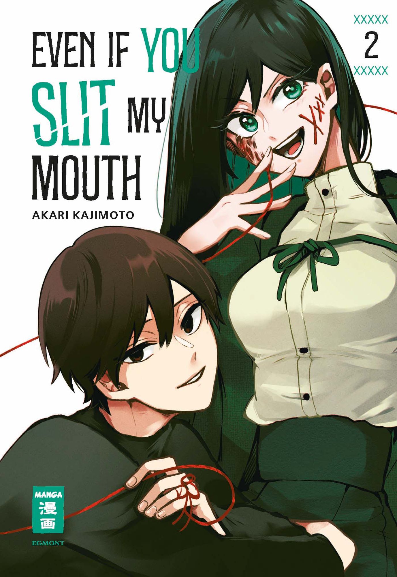 'Even if you slit my Mouth 02' von 'Akari Kajimoto' - Buch - '978-3 - Even If You Slit My Mouth Manga
