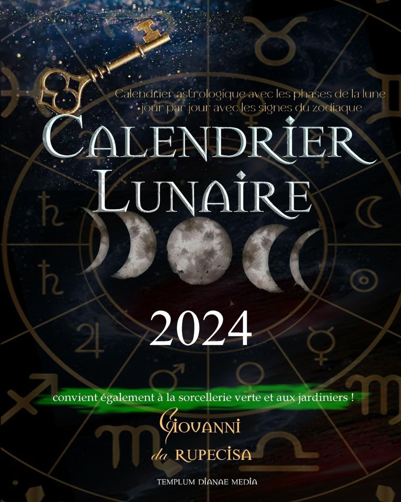 Calendrier Lunaire 2024 - Librairie Delphica