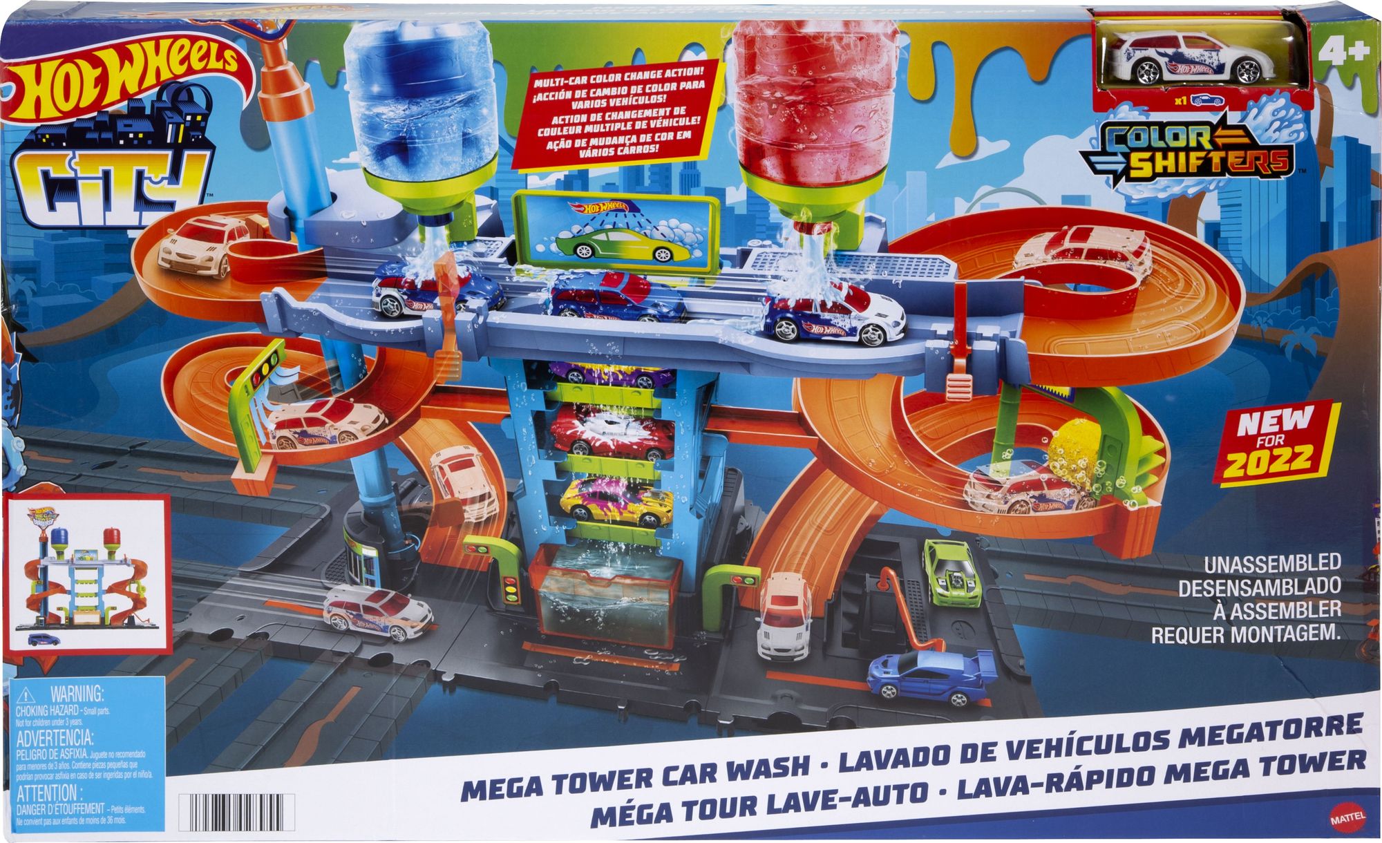 Hot Wheels - Farbwechsel Auto-Waschanlage inkl. 1 Spielzeugauto' kaufen -  Spielwaren