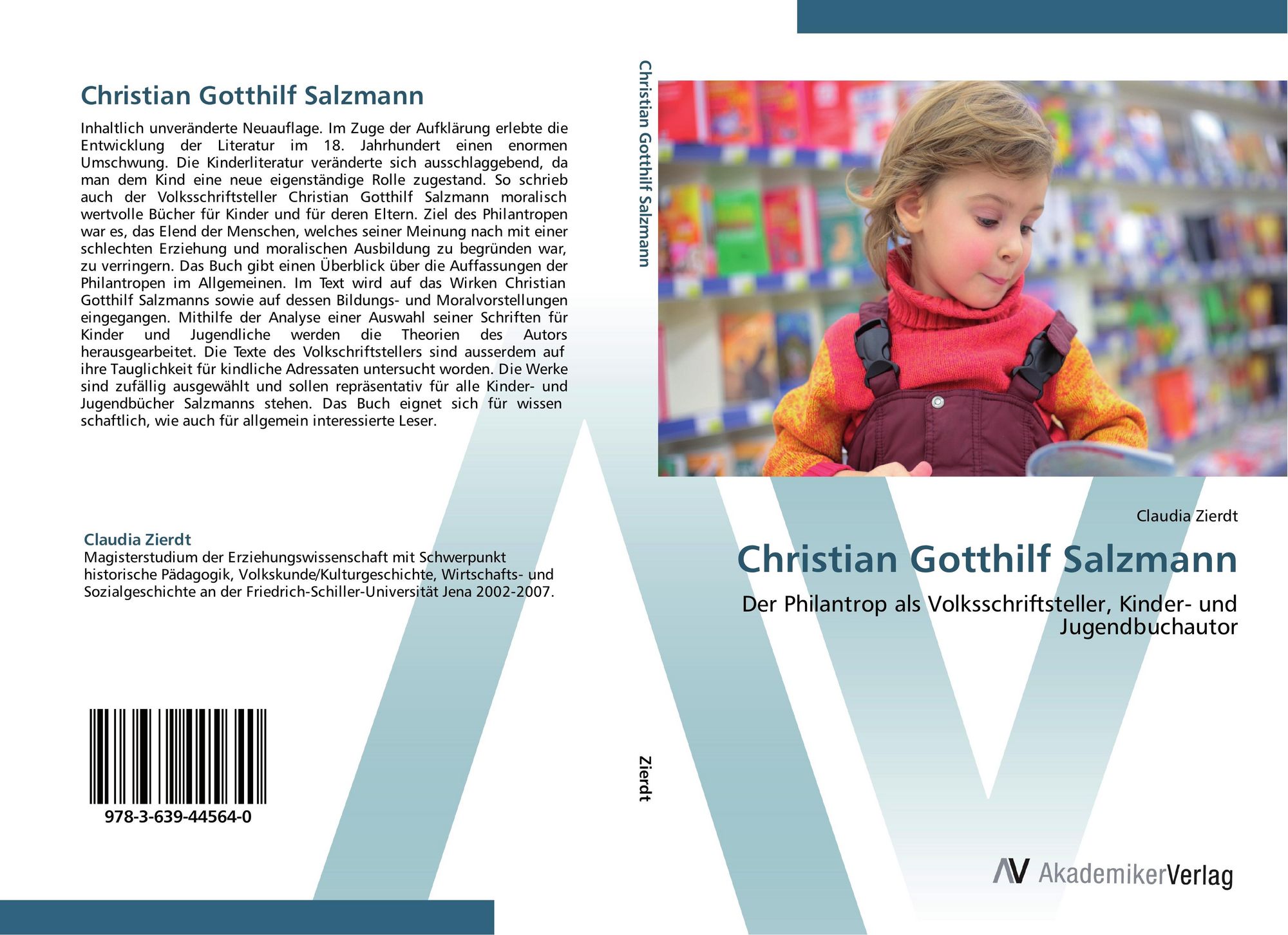 'Christian Gotthilf Salzmann' von 'Claudia Zierdt' - Buch - '978-3-639 ...