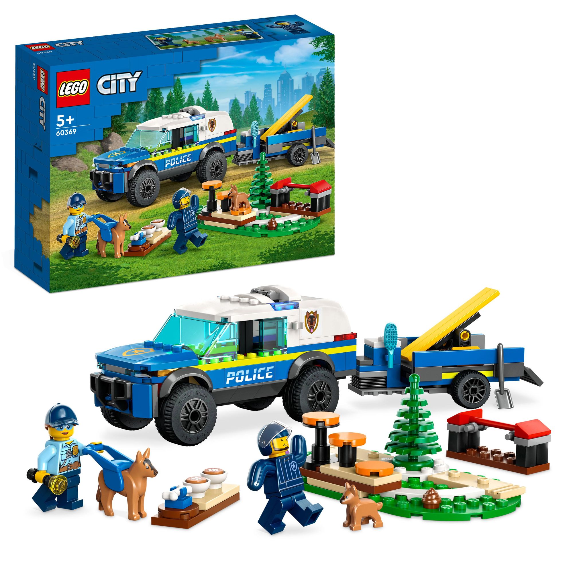 LEGO City 60369 Mobiles Polizeihunde-Training, Spielwaren kaufen - Spielzeug-Auto