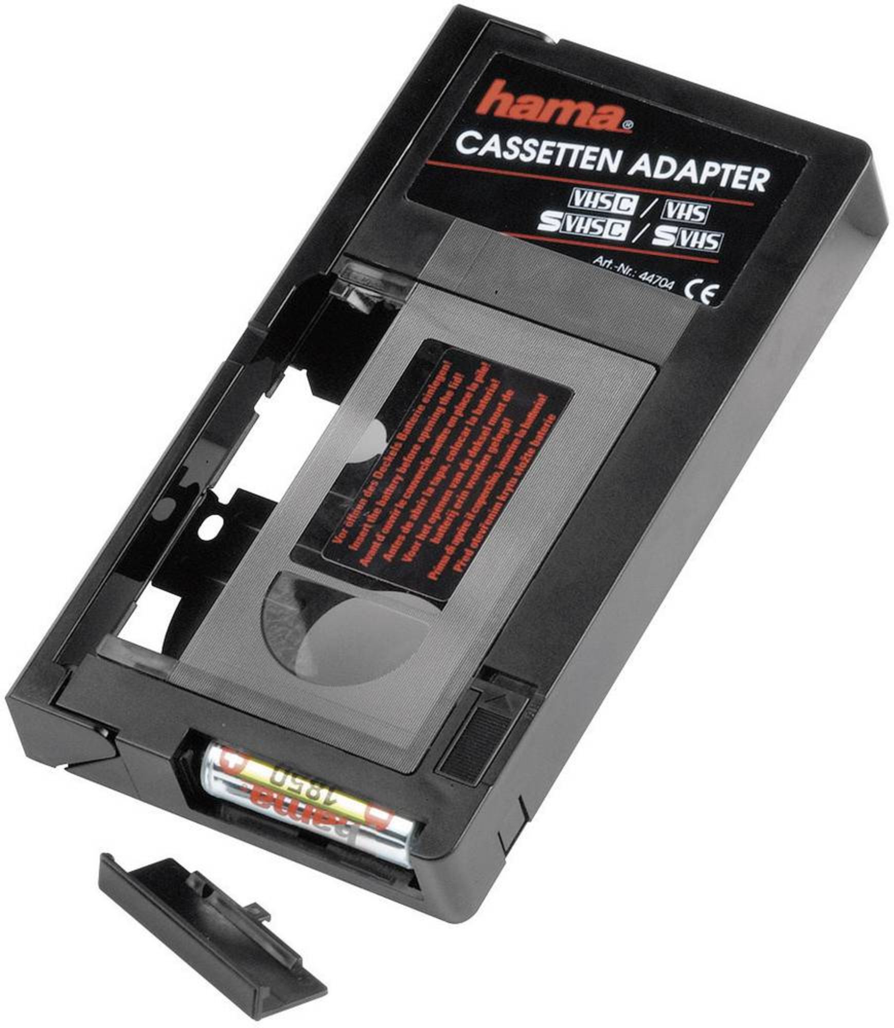 Preisvergleich für HAMA MP3-/CD-Kassetten Adapter, GTIN/EAN: 4007249892928,  in der Farbe Schwarz
