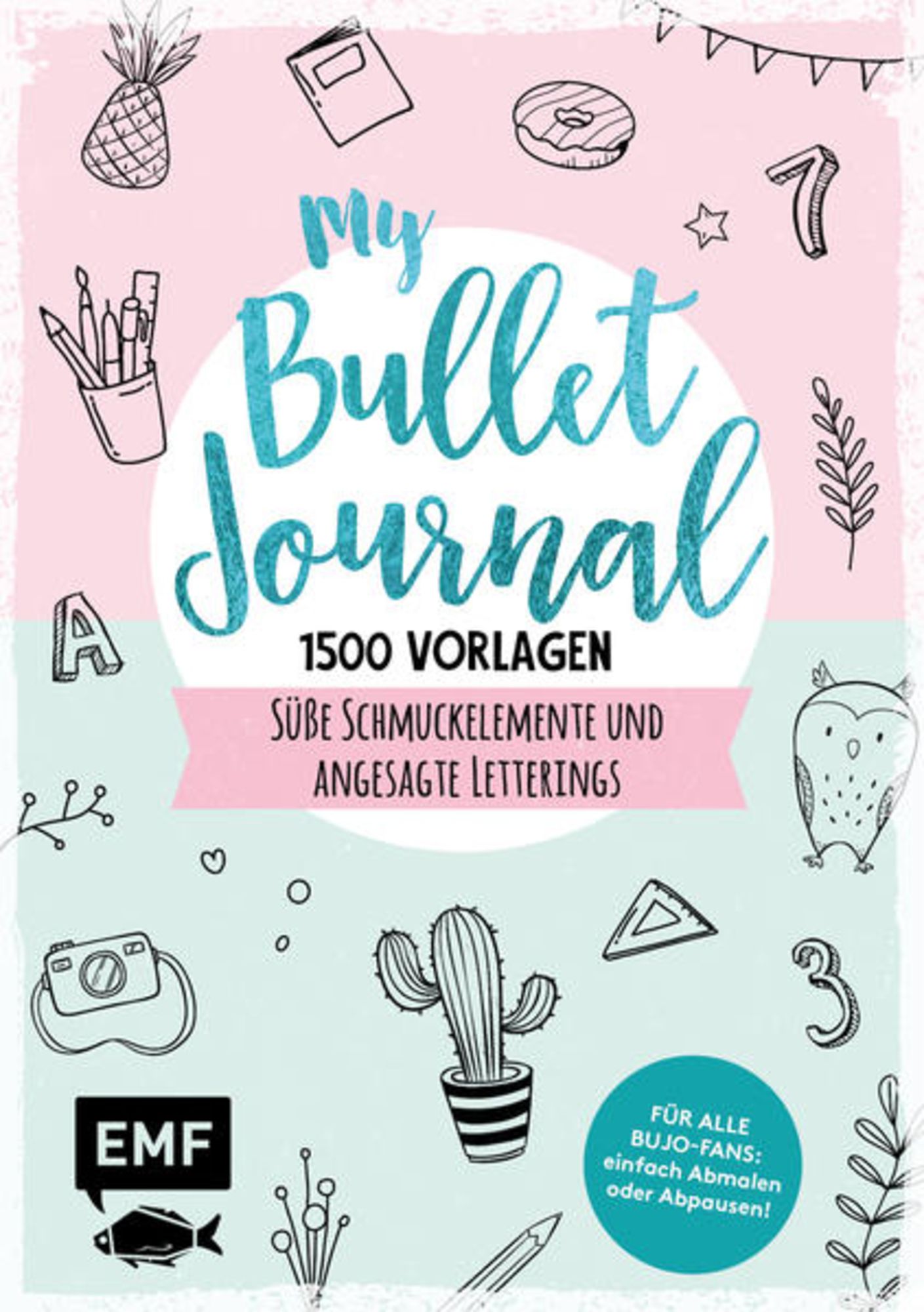 Ein fertiges Bullet Journal kaufen, Handgemalte Designs