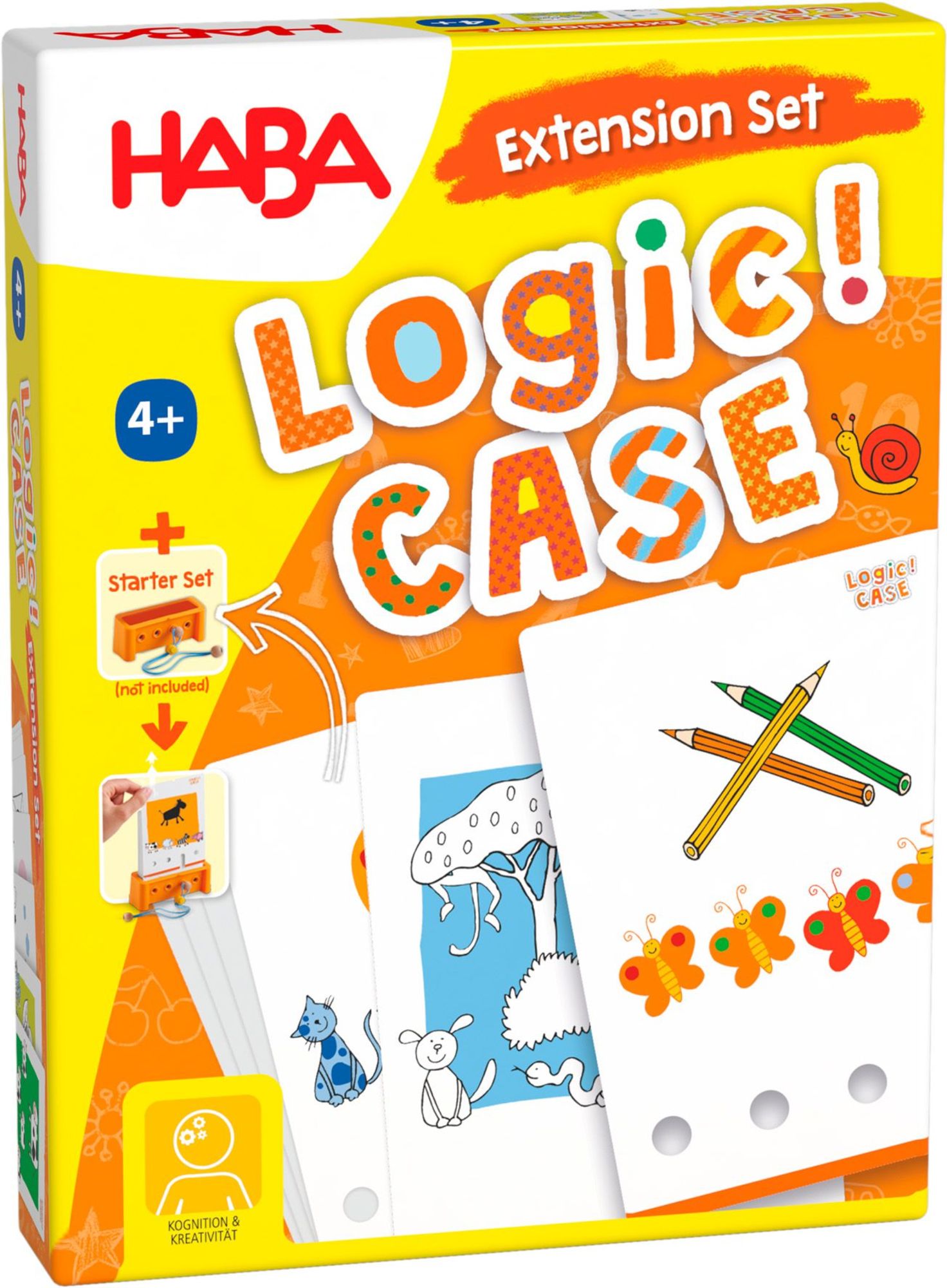 Gioco di società Haba-LogiCASE Extension Set – Natura, giochi