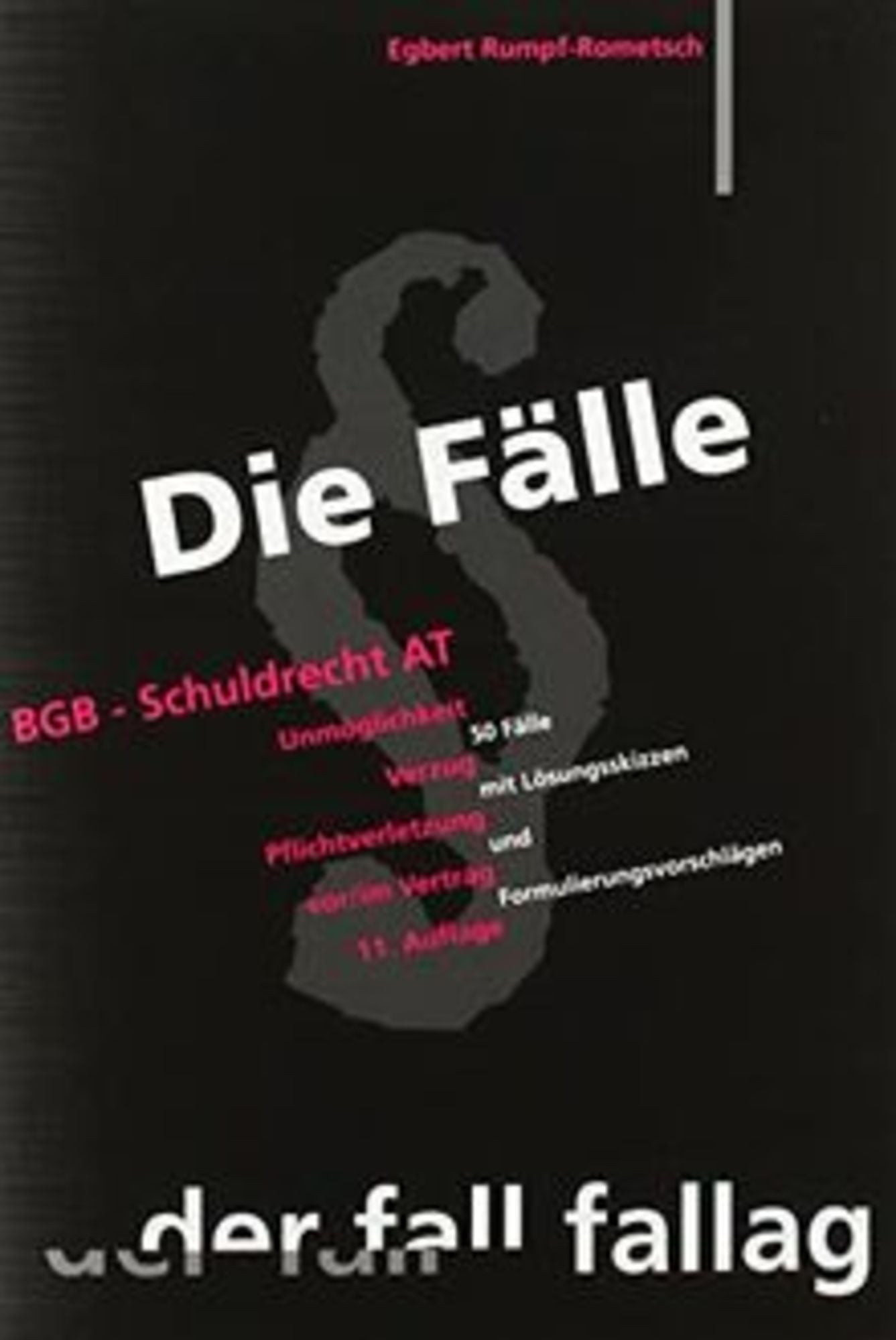Schuldrecht At Die Fälle