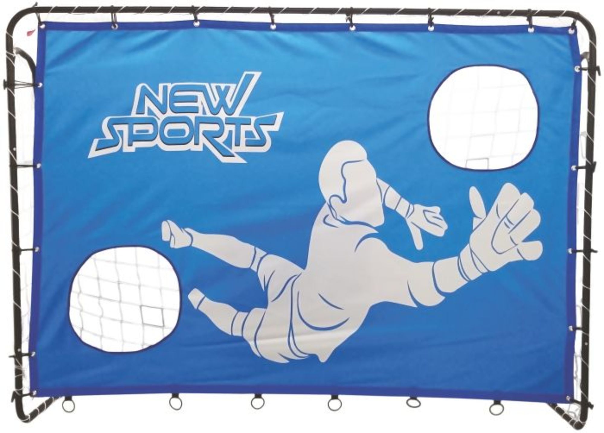 New Sports Fußballtor mit Torwand 213 x 152 x 76 cm\' kaufen - Spielwaren