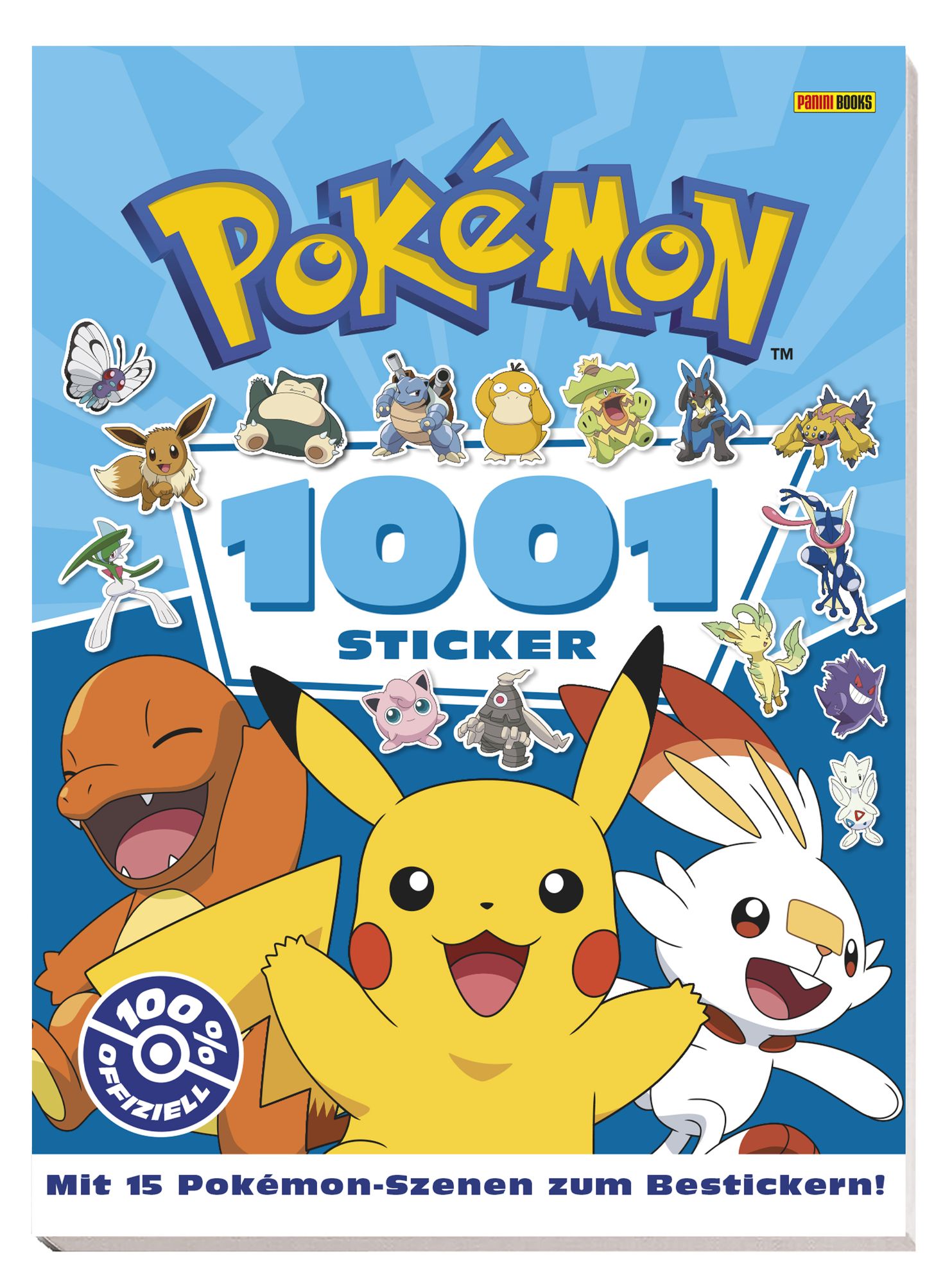 Pokémon: 1001 Sticker' von 'Pokémon' - Buch - '978-3-8332-4322-6