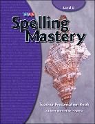 'Spelling Mastery Level D, Teacher Materials' 'Englisch' Schulbuch