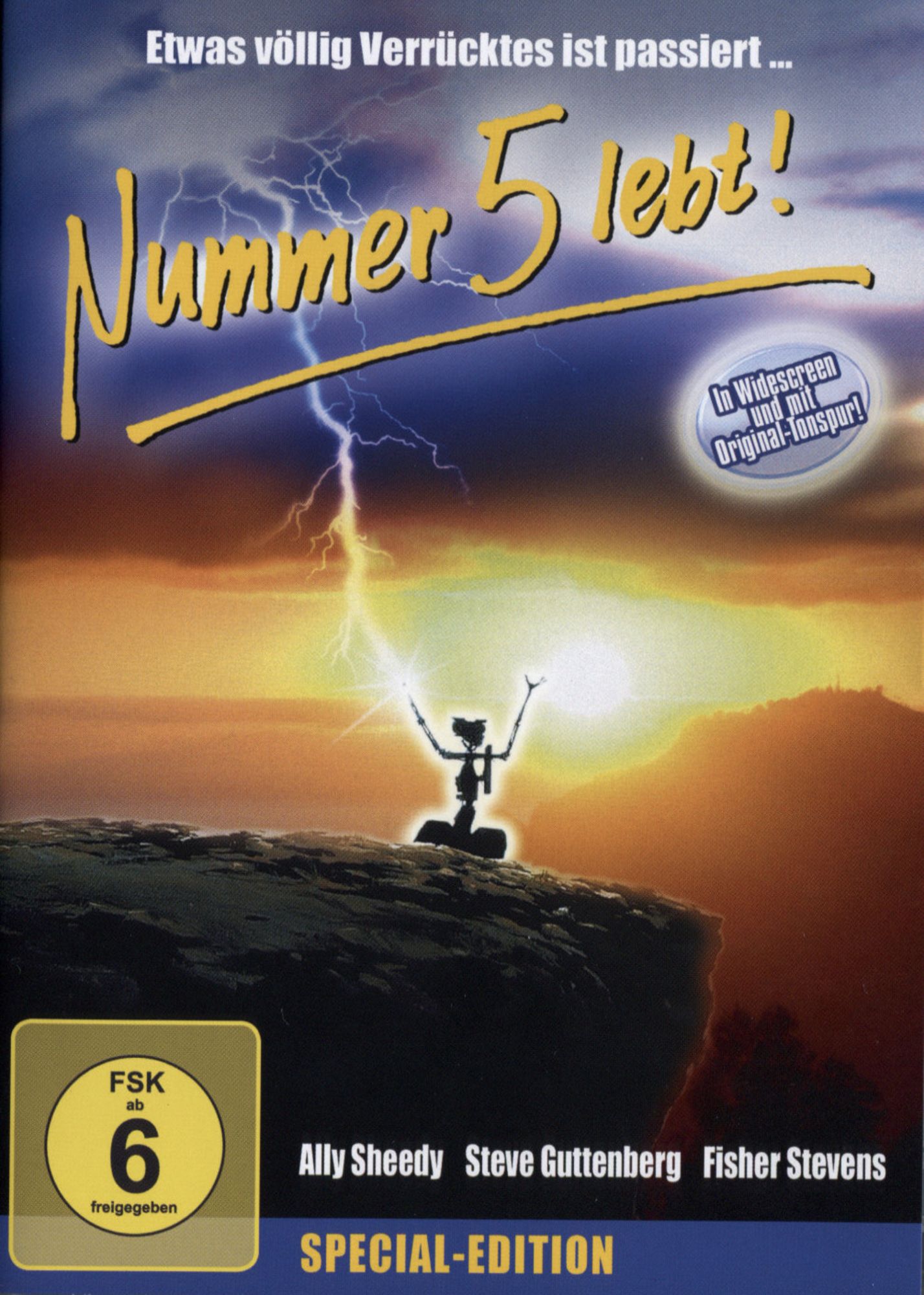 Nummer 5 lebt Special Edition von John Badham, A.Sheedy, S.Guttenberg, Steve Guttenberg, Ally