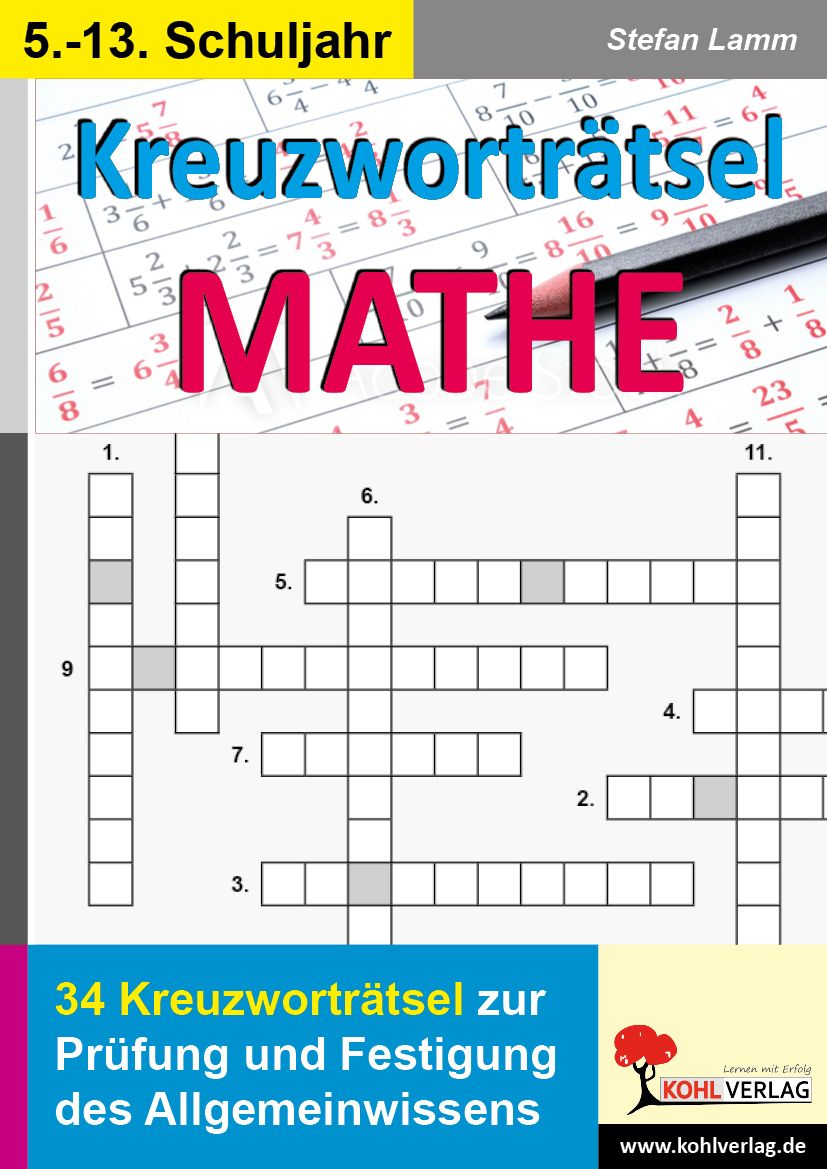 Kreuzwortrtsel Mathematik online bestellen