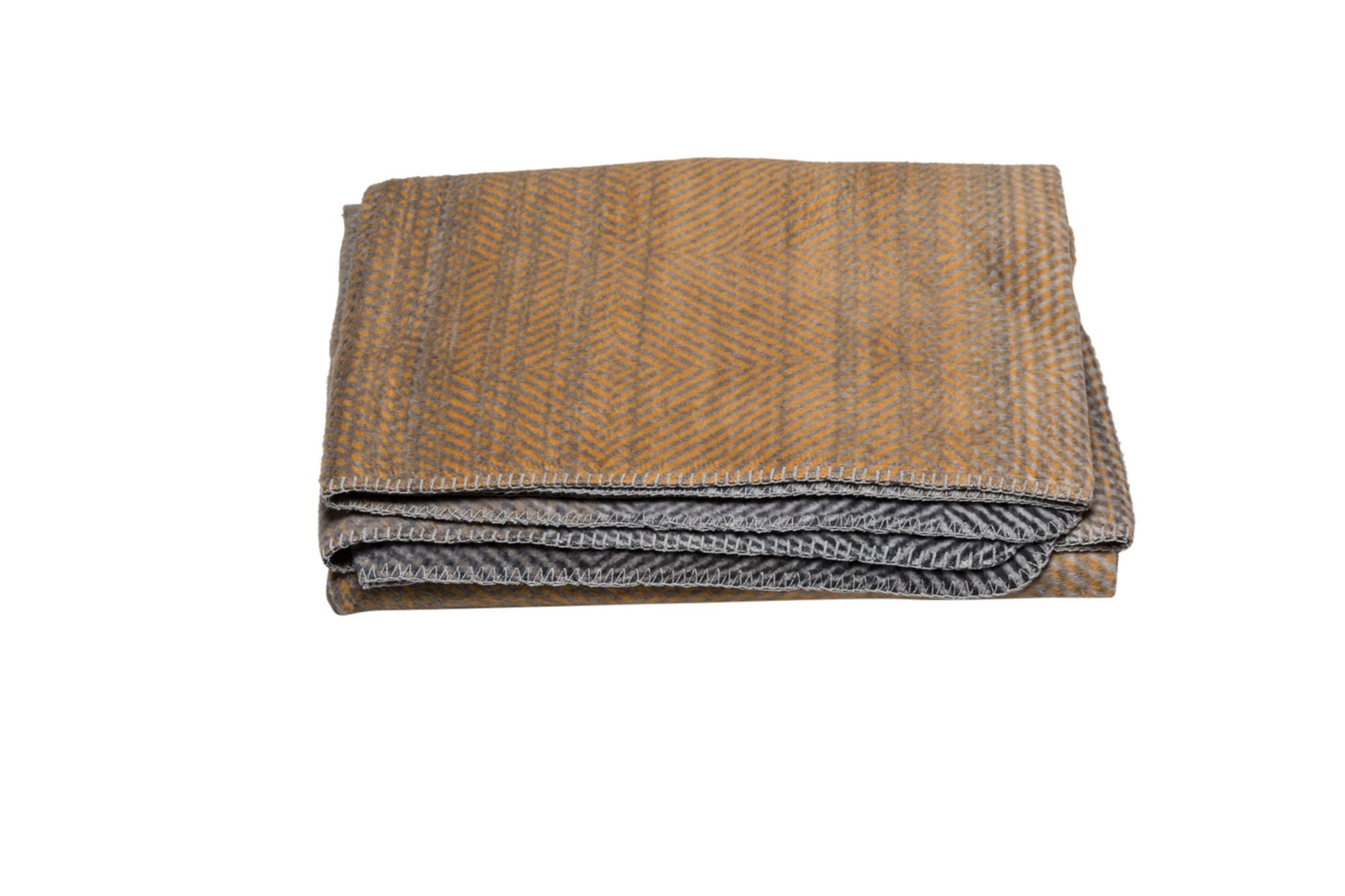 'Fussenegger Wohndecke "Farbverlauf" ocker online bestellen