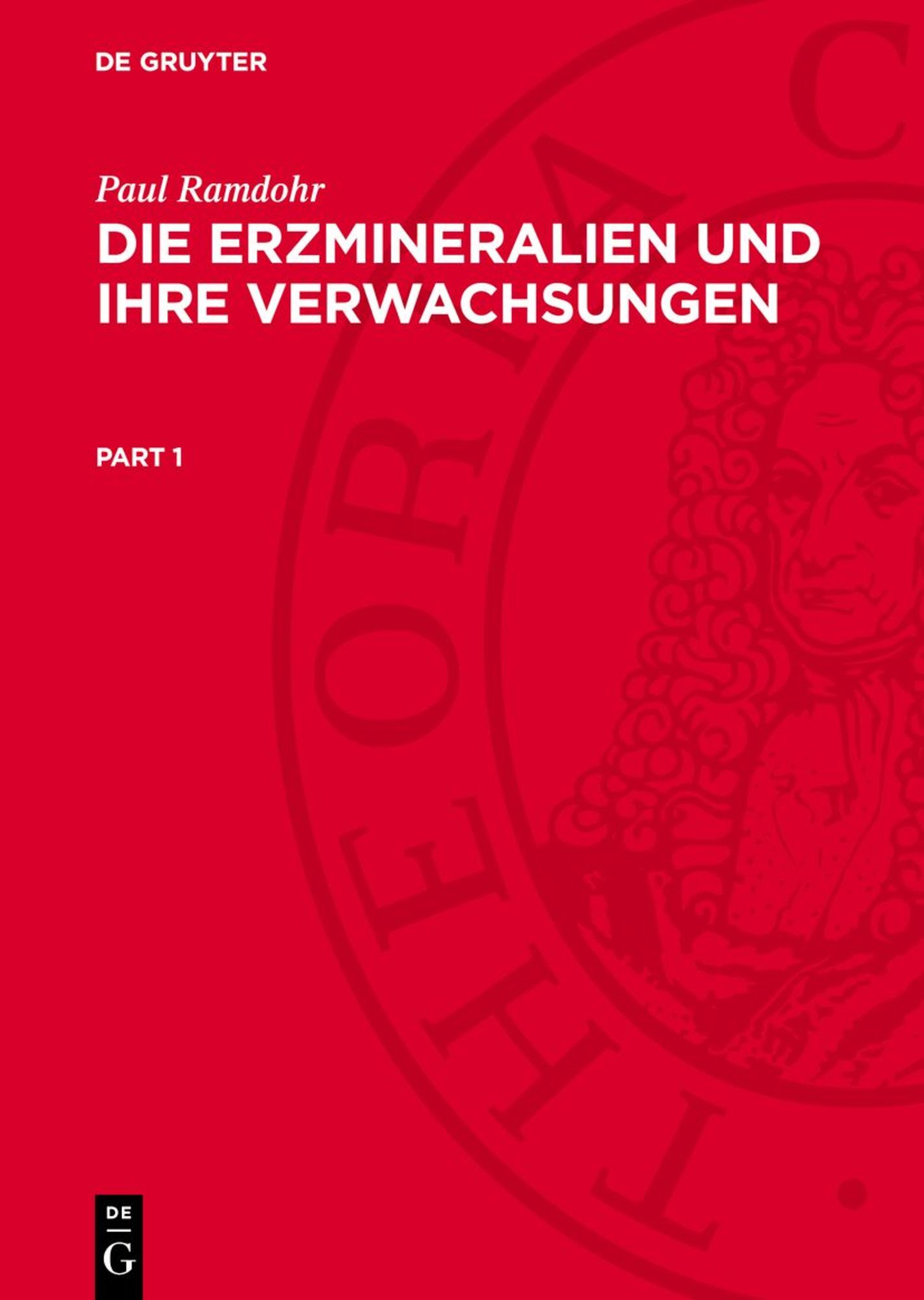 洋書 DIE ERZMINERALIEN UND IHRE VERWACHSUNGEN Die Erzmineralien und ihre Verwachsungen
