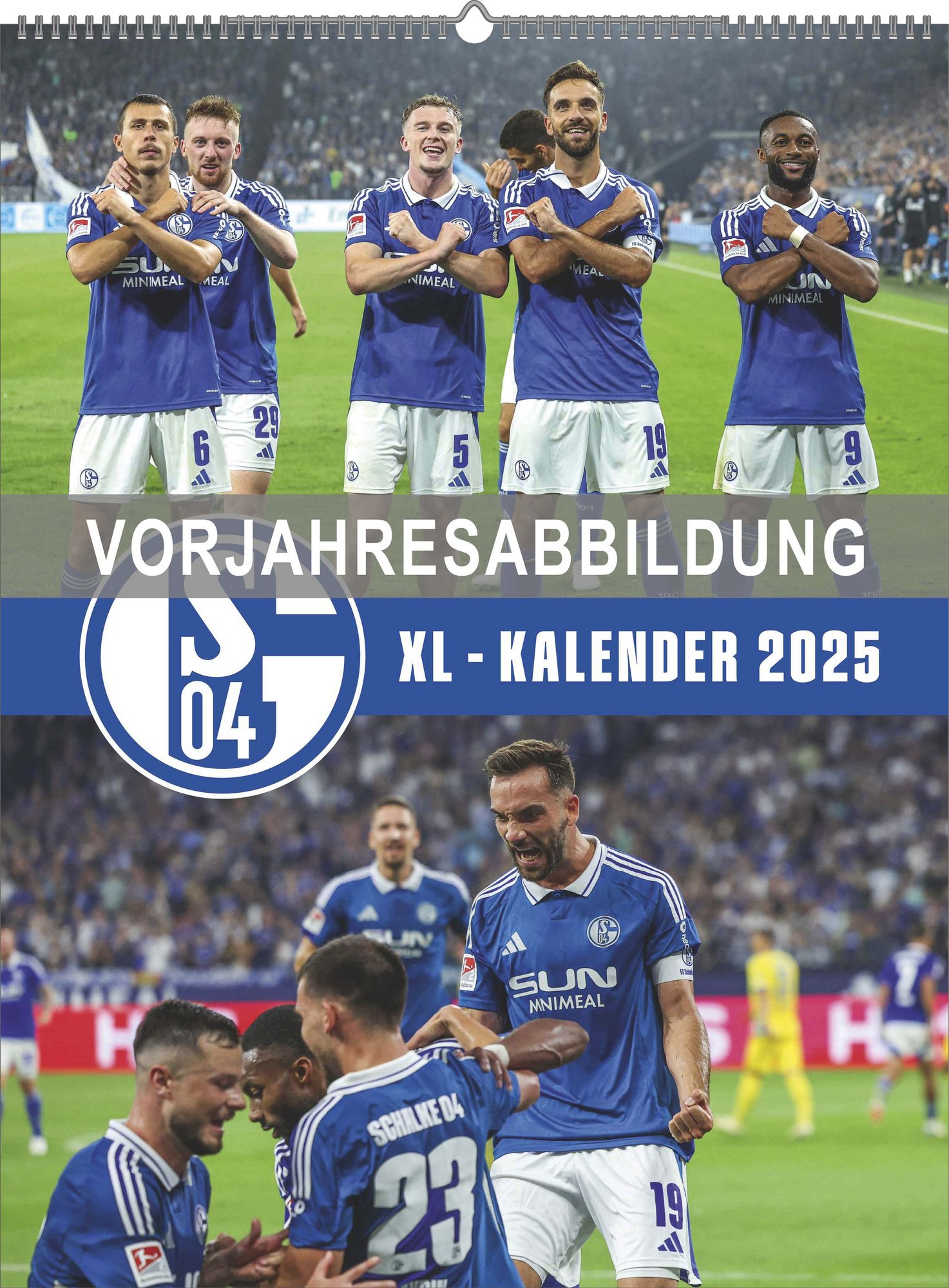 FC Schalke 04 2026 - Poster-Kalender-XL - Fußball-Kalender