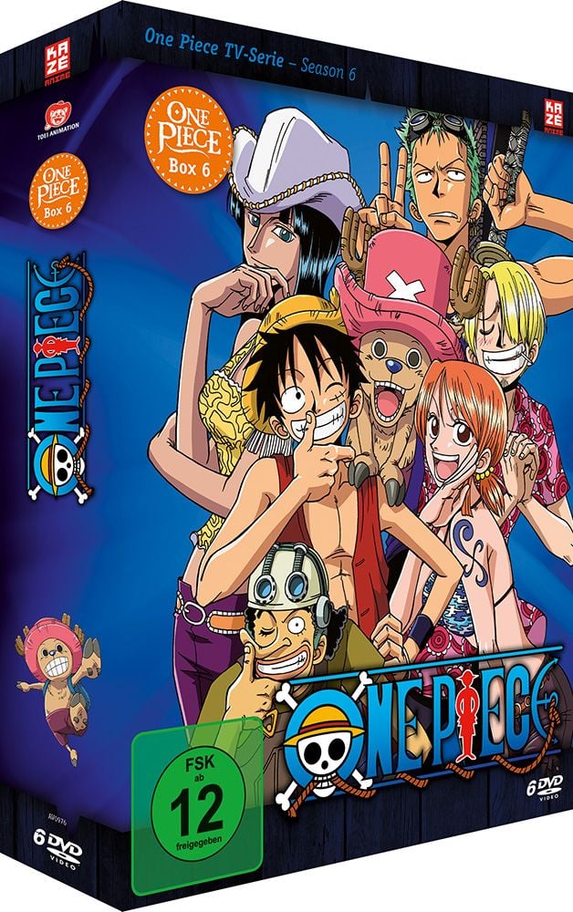 アニメ ONEPIECE DVD One Piece - TV-Serie Box Vol. 6 [6 DVDs] als DVD kaufen