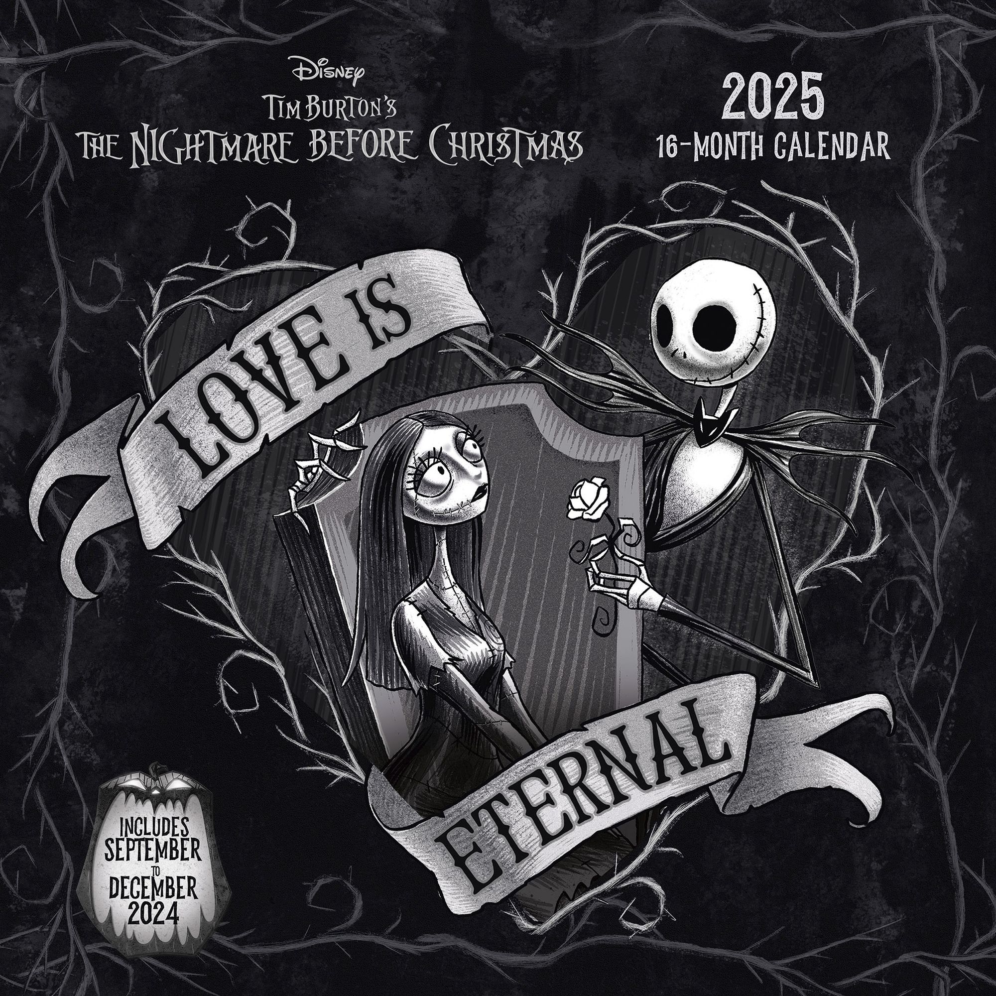 'The Nightmare before Christmas 2025 30X30 Broschürenkalender' - 'Wandkalender'