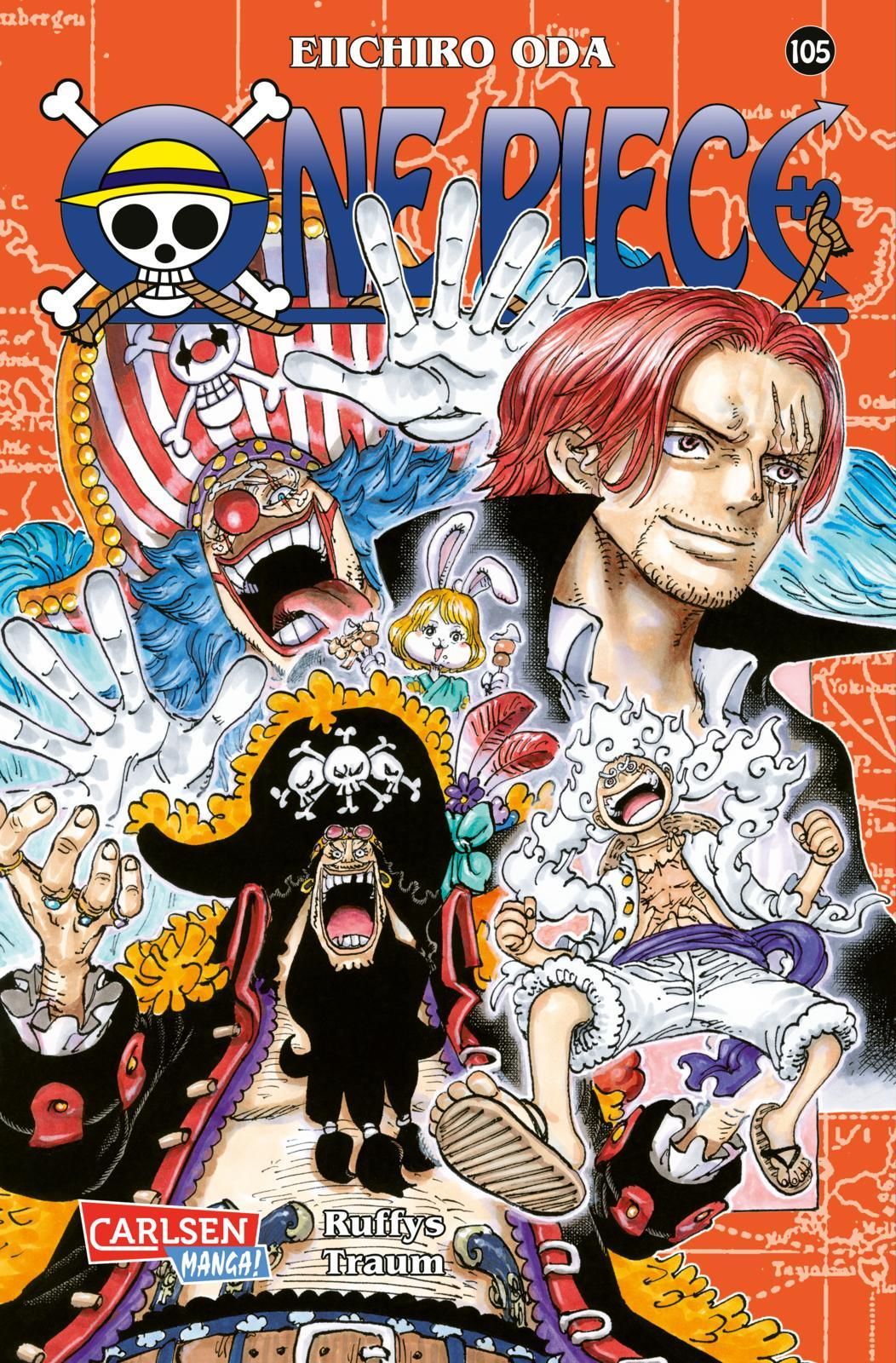 One Piece Manga Deutsch Alle Bände Lesen One Piece 105' von 'Eiichiro Oda' - Buch - '978-3-551-74655-9'