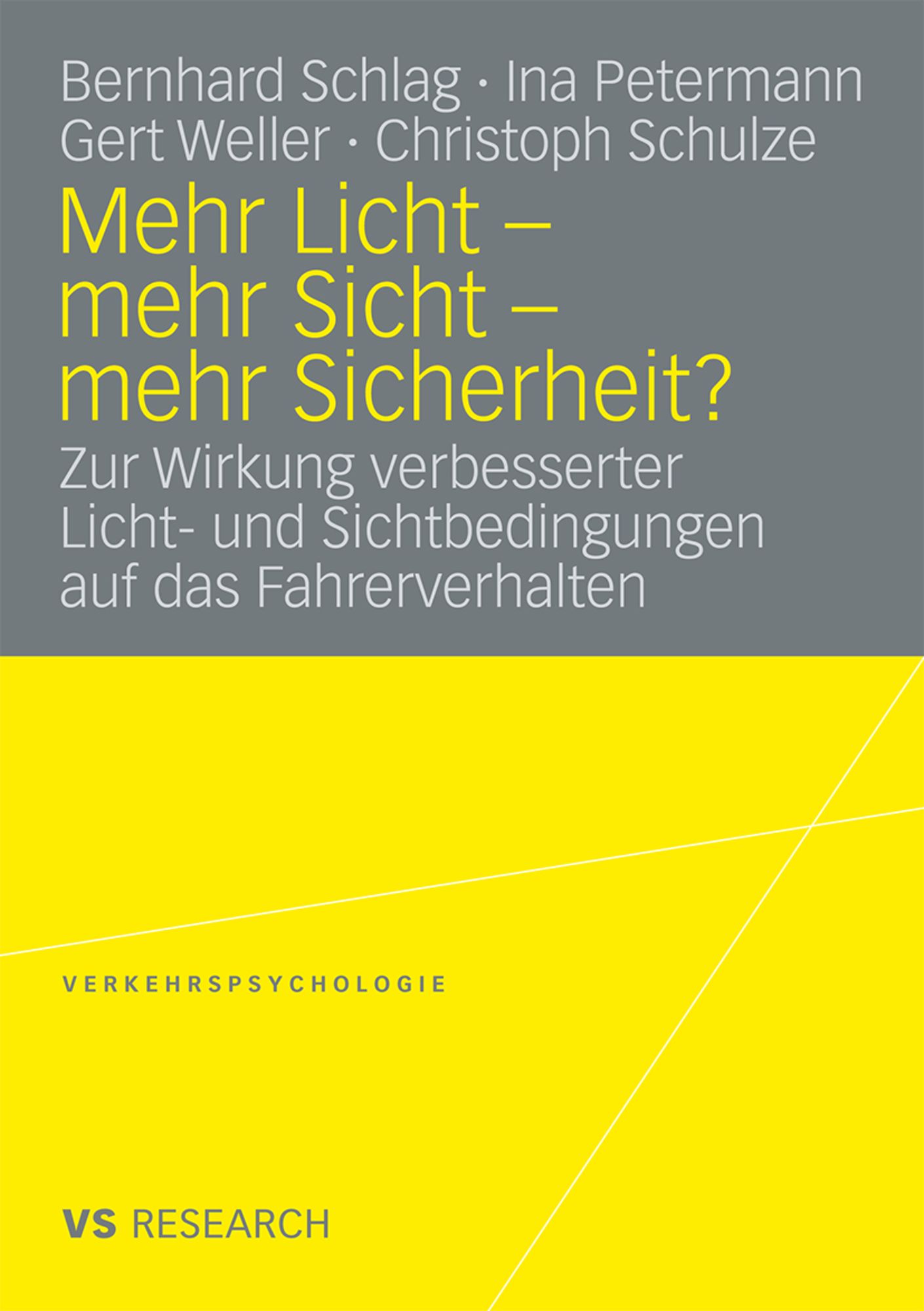 Mehr Licht   mehr Sicht   mehr Sicherheit