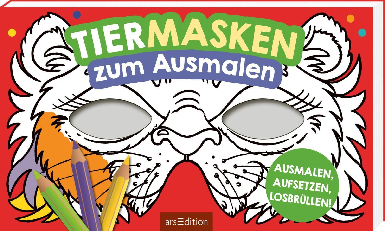 Tiermasken zum Ausmalen - Mal- & Zeichenblöcke - 4014489130741 | Thalia