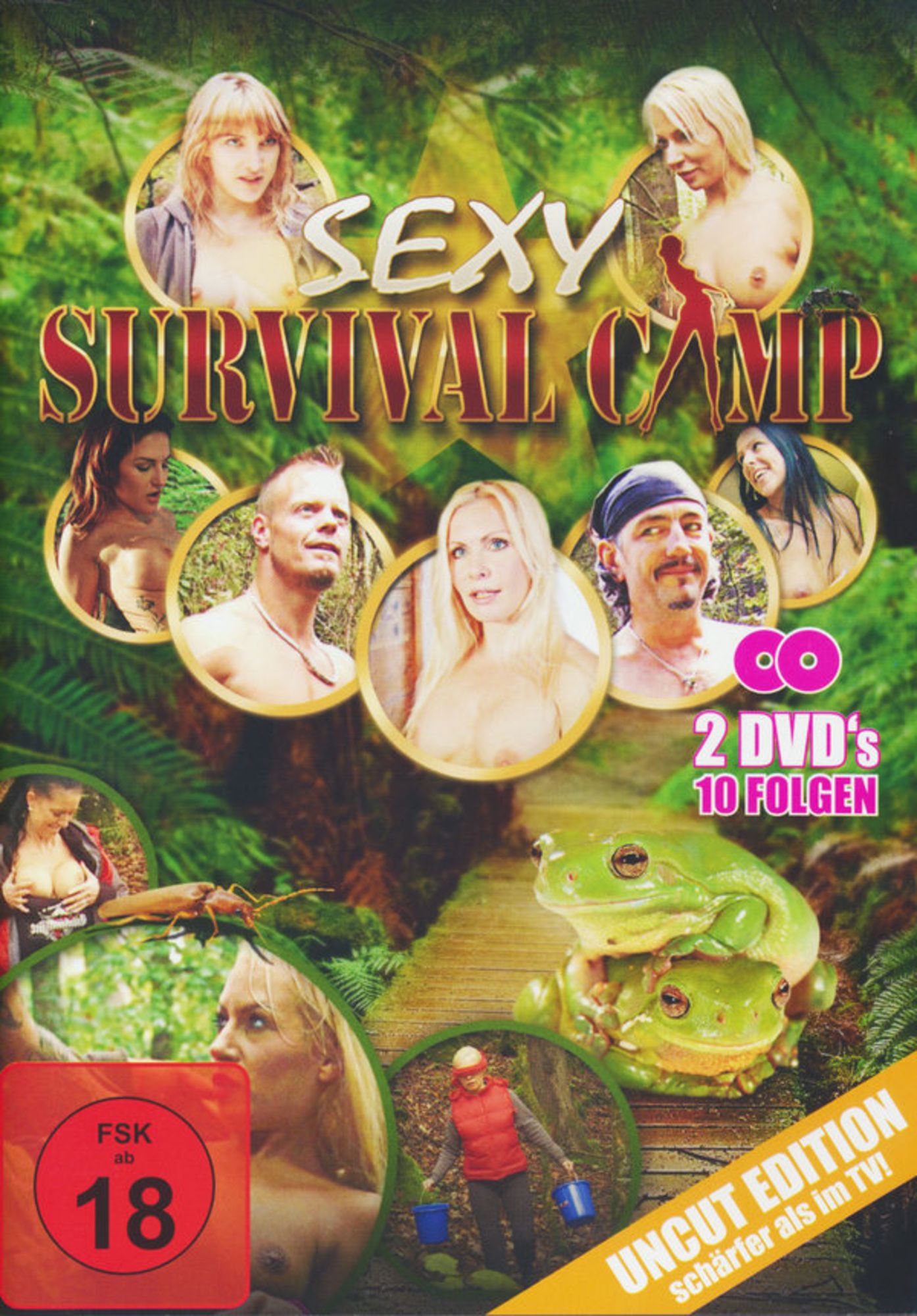 Sexy Survival Camp - Uncut Edition 2 DVDs von Pierre Roshan