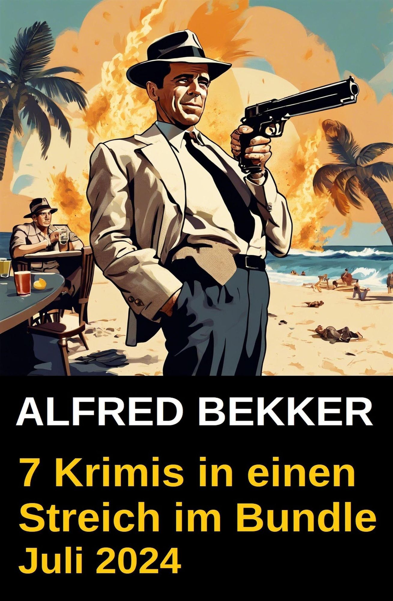 7 Krimis in einen Streich im Bundle Juli 2024' von 'Alfred Bekker' - eBook