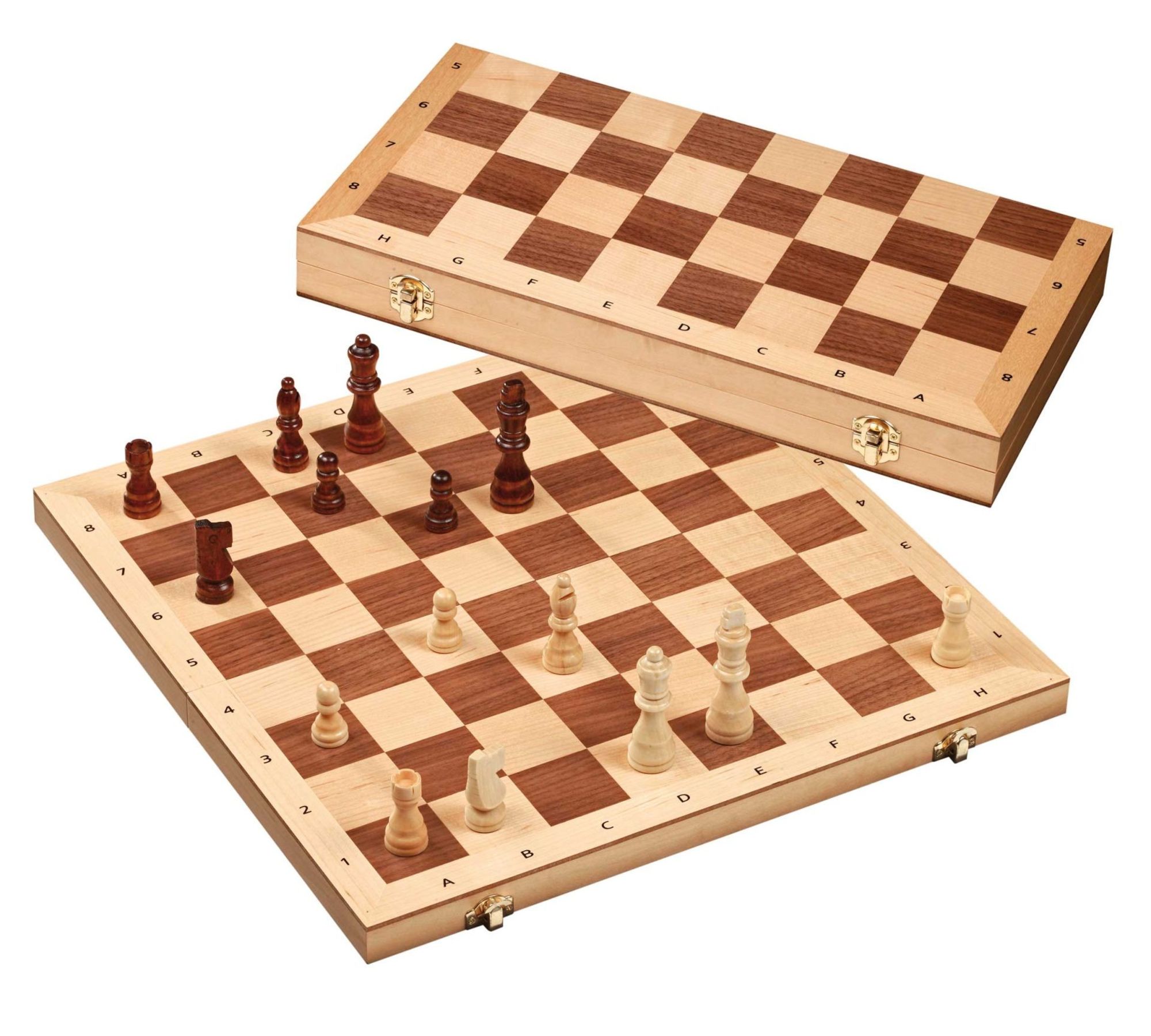 Schach mit Randbeschriftung - 2724 Philos-Spiele