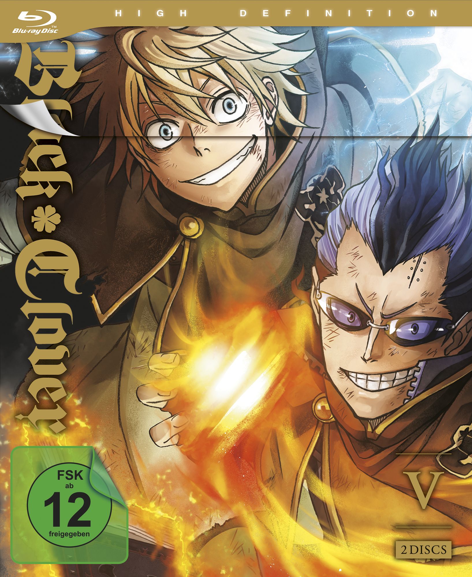 Black Clover Blu-ray (Episoden 40-51) [2 Blu-rays] von Tatsuya